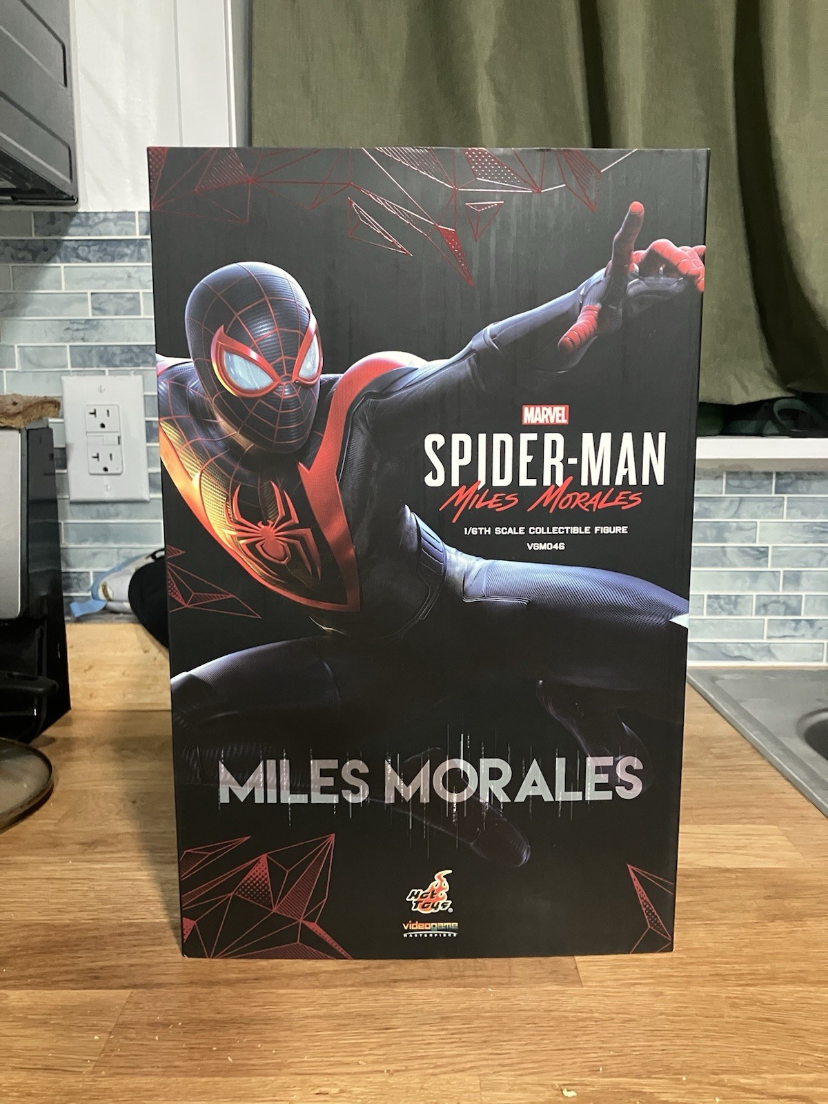 Hot Toys Spider-Man Miles Morales VGM46 + DISNEYLAND W.E.B. Sweater/Backpack