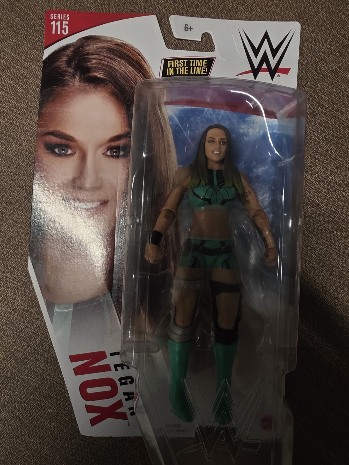 WWE Basic Series 115 Tegan Nox Action Figure First Time in the Line Sealed
