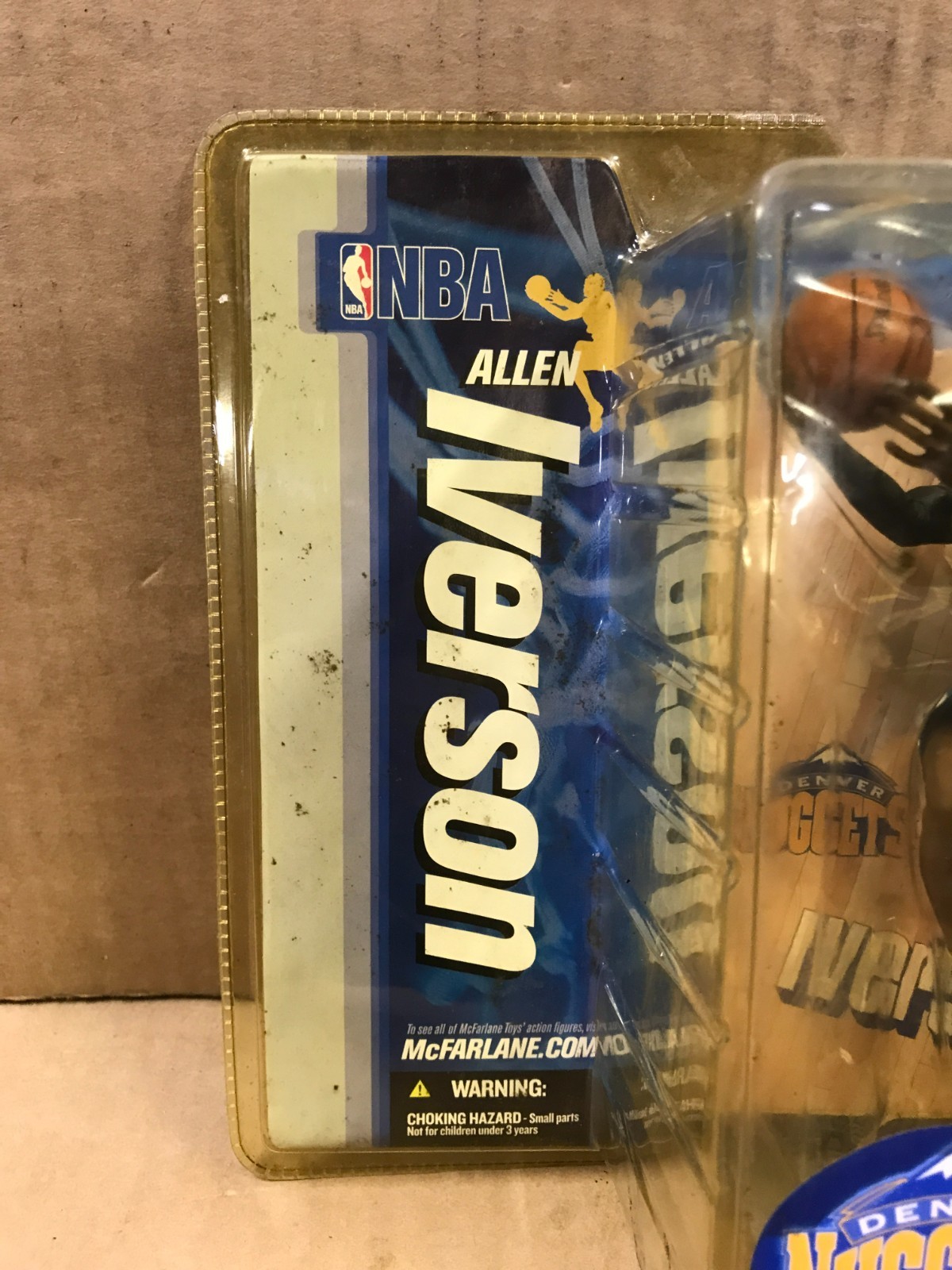 New 2007 McFarlane – Allen Iverson – Denver Nuggets – Series 12 Figure