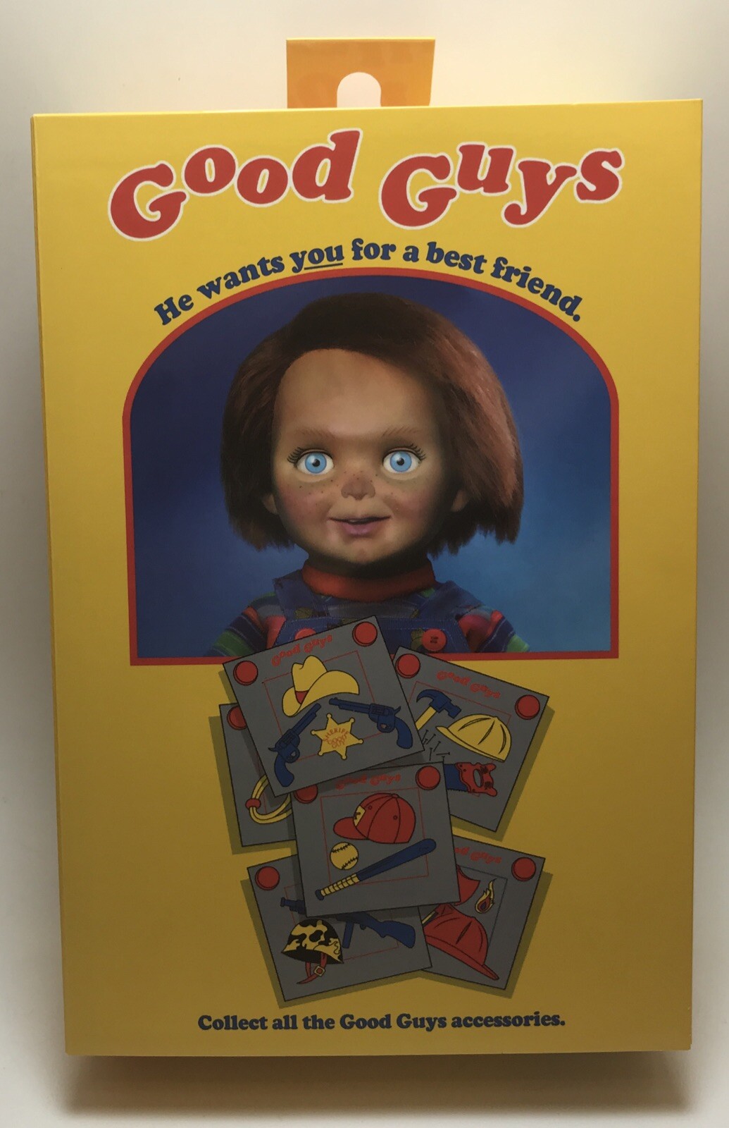 NECA 4” Child’s Play Ultimate Chucky Horror Action Figure Good Guys