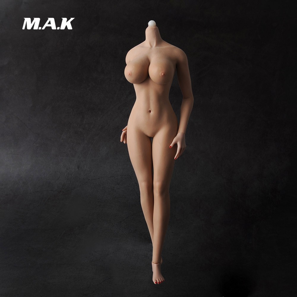US JIAOU DOLL 1:6 KT004 Big Bust Seamless Doll Body For 12″ Female Action Figure