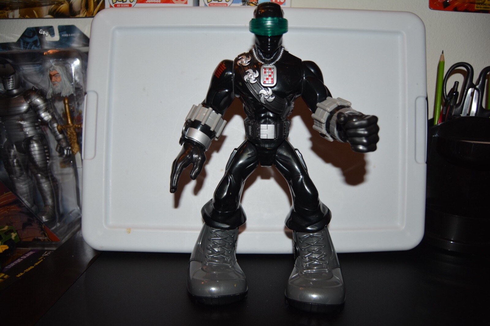GI Joe Tough Troopers Snake Eyes 11in. Talking Action Figure Hasbro 2009