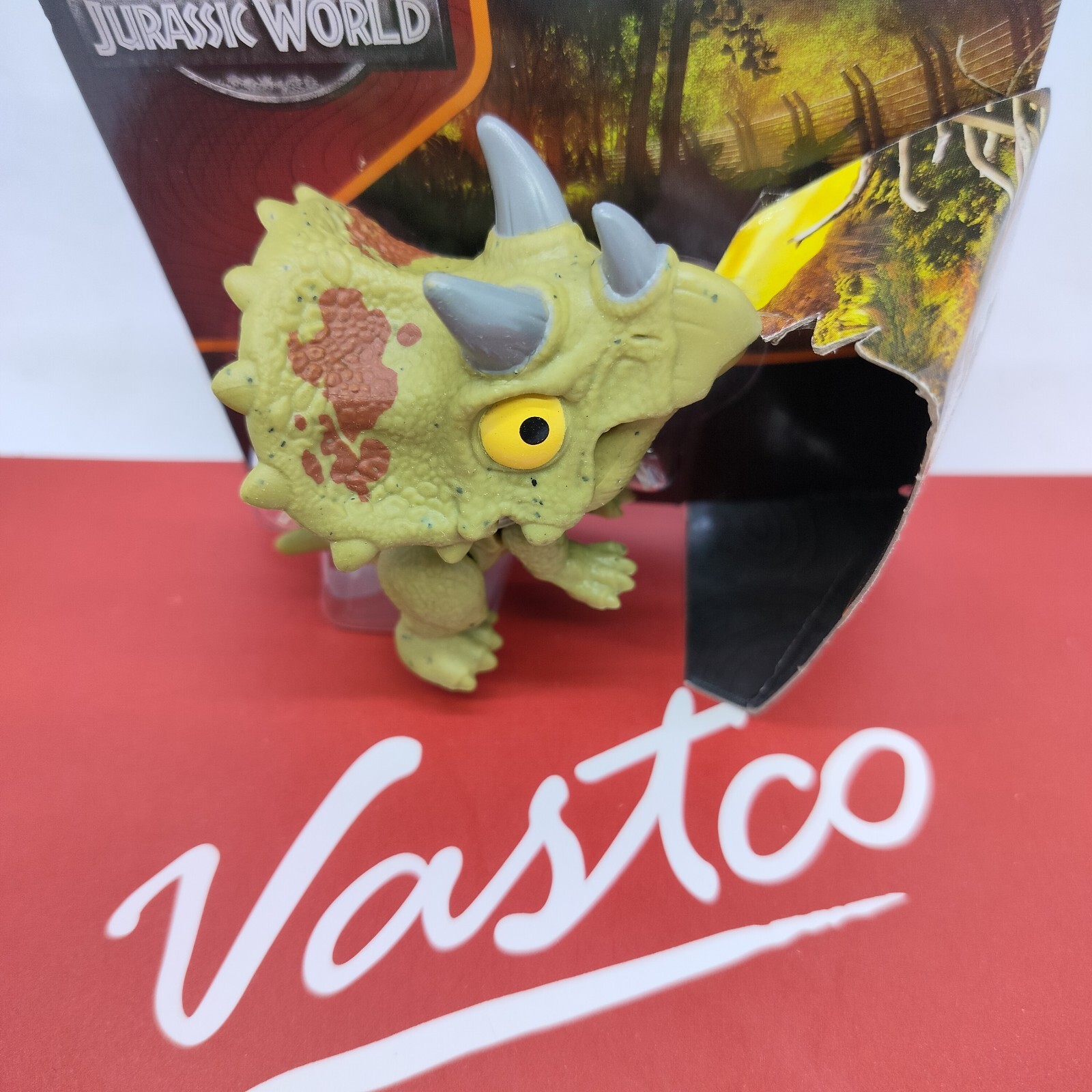 Mattel Snap Squad Attitudes Jurassic World Triceratops 2.4 in Figure GXW74