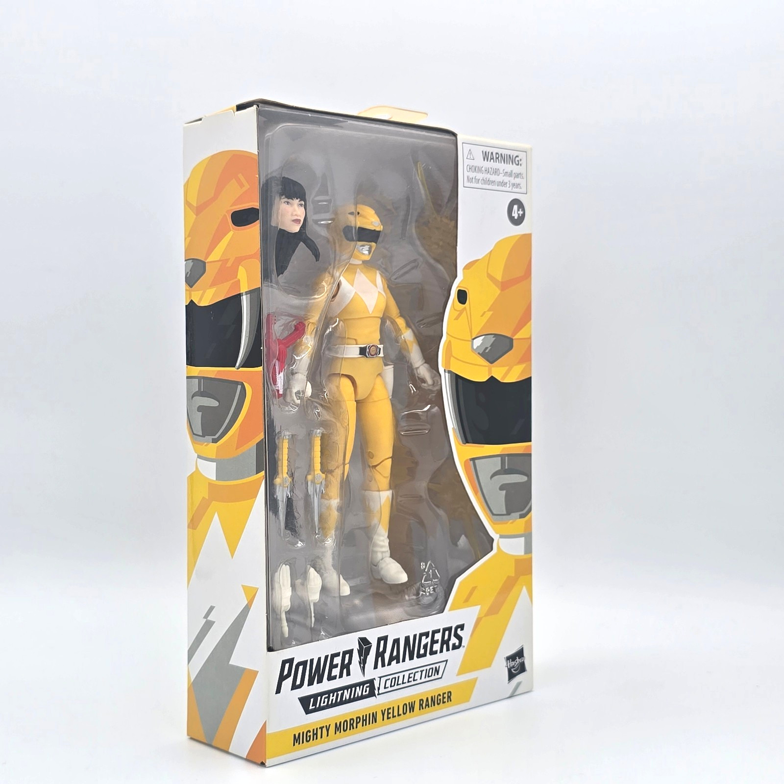 Hasbro Power Rangers Lightning Collection MMPR Yellow Ranger 6″ Figure Original