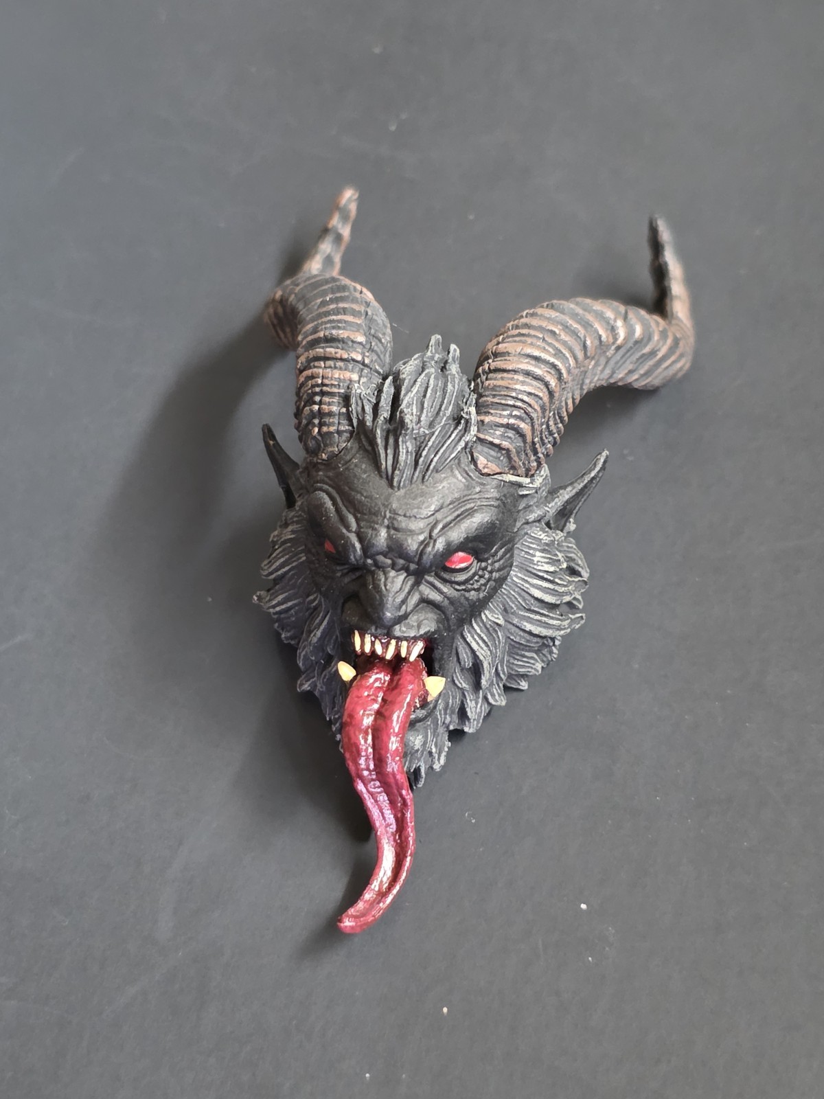 Four Horsemen Figura Obscura Black KRAMPUS 1/12 Figure Fodder Head