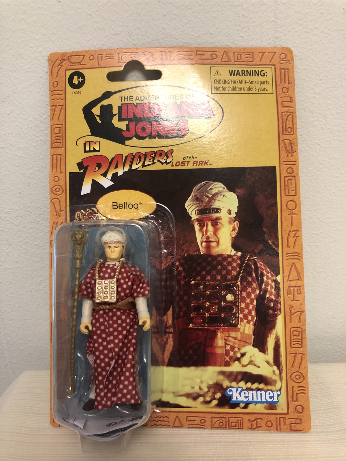 Indiana Jones Raiders of The Lost Arc – Belloq – KENNER 4 BACK ROTLA RETRO