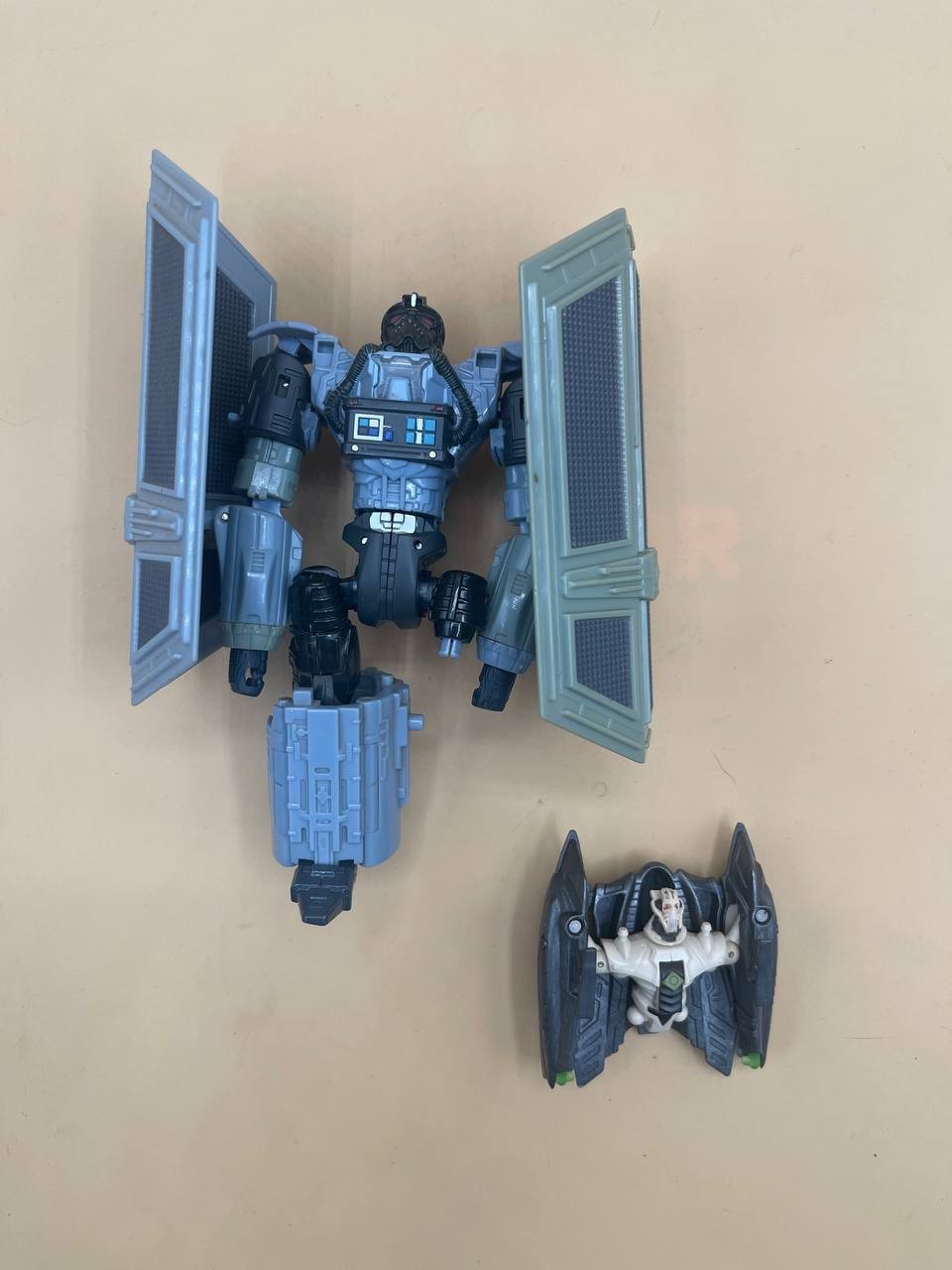 Star Wars Transformers TIE Pilot General Grievous Hasbro Figures Lot -SR13-7