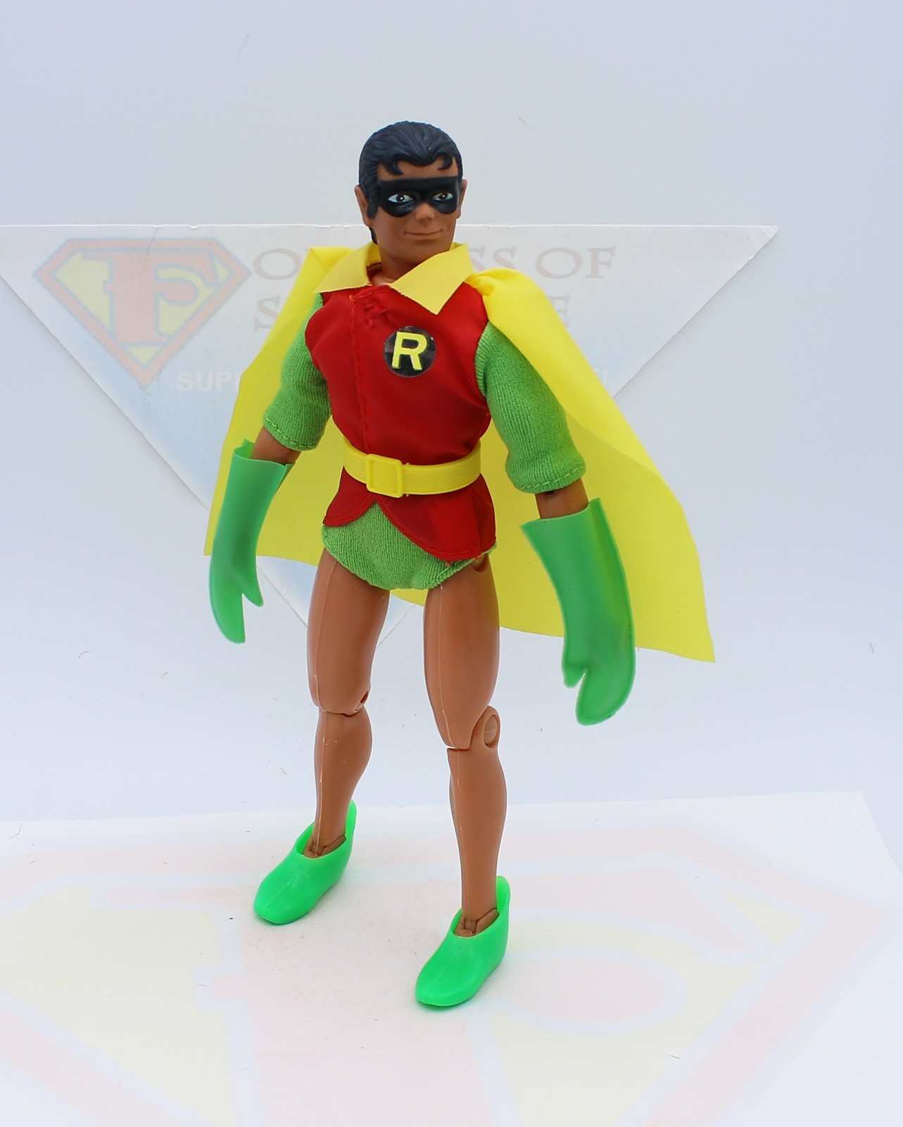 Mego Robin Vintage 8″ Type 2 Action Figure WGSH Complete ~100% Original ~MINTY