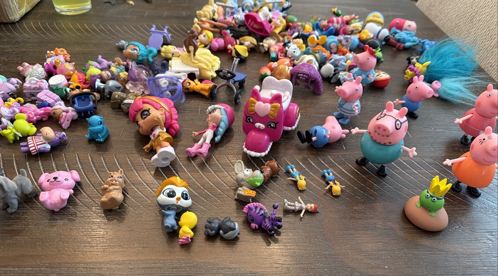 MIXED LOT OF RANDOM FIGURES KIDS GIRLS Disney Miscellaneous Toys Nick LPs