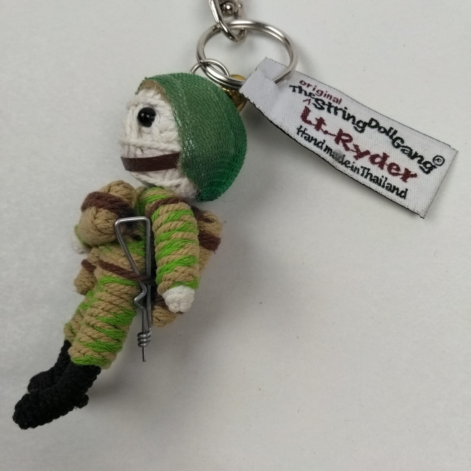 Kamibashi Lt Ryder Original String Doll Gang Keychain Clip Folk Kawaii Soldier