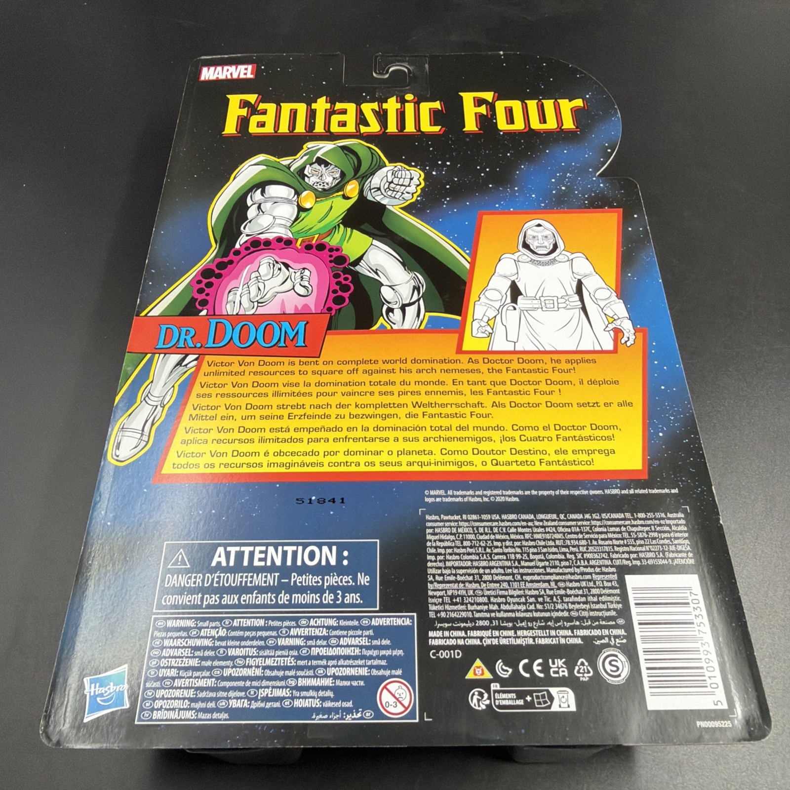 Marvel Legends Dr Doctor Doom Retro Fantastic Four