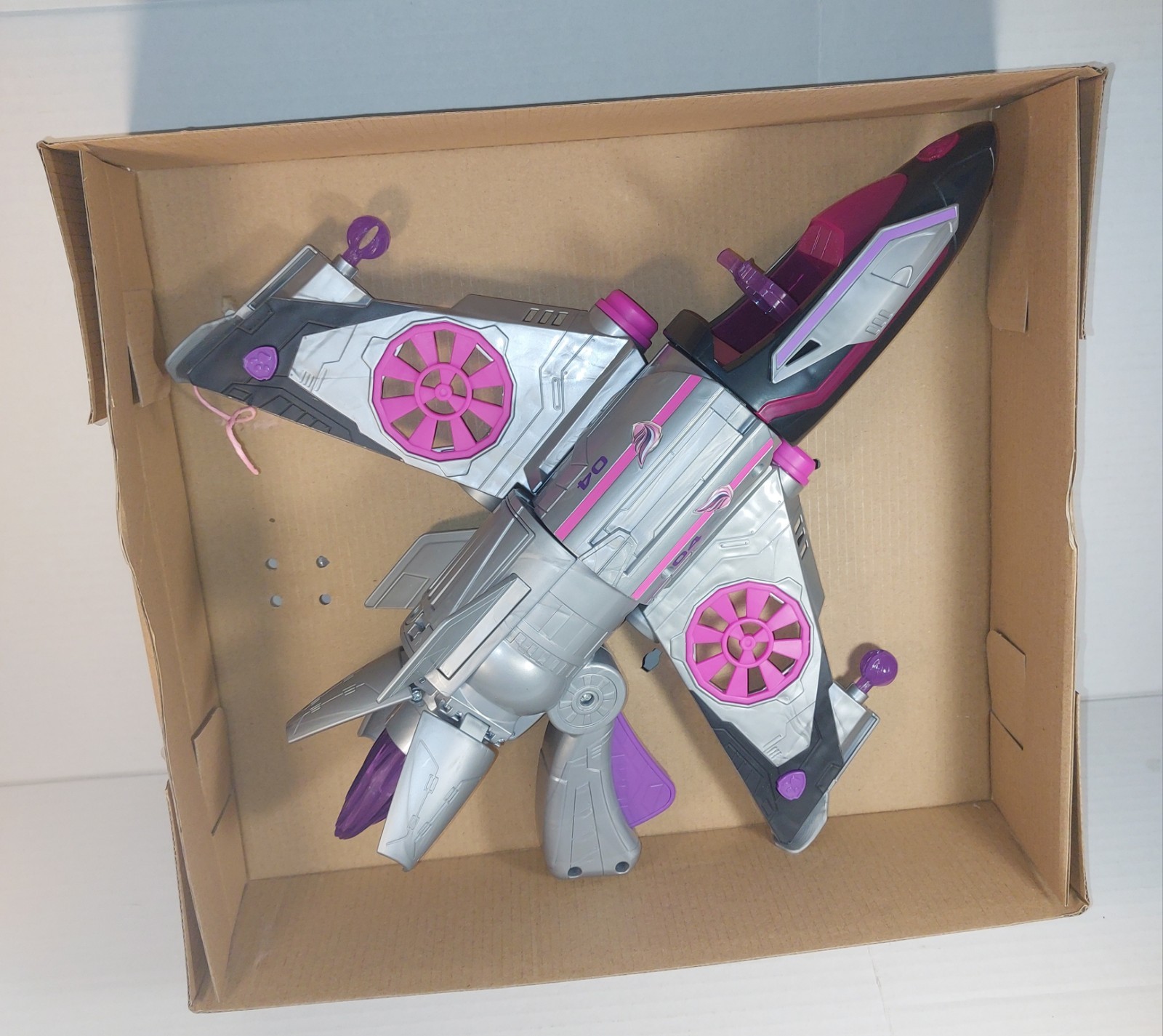 Paw Patrol: The Mighty Movie, Transforming Rescue Jet New Without Packaging.
