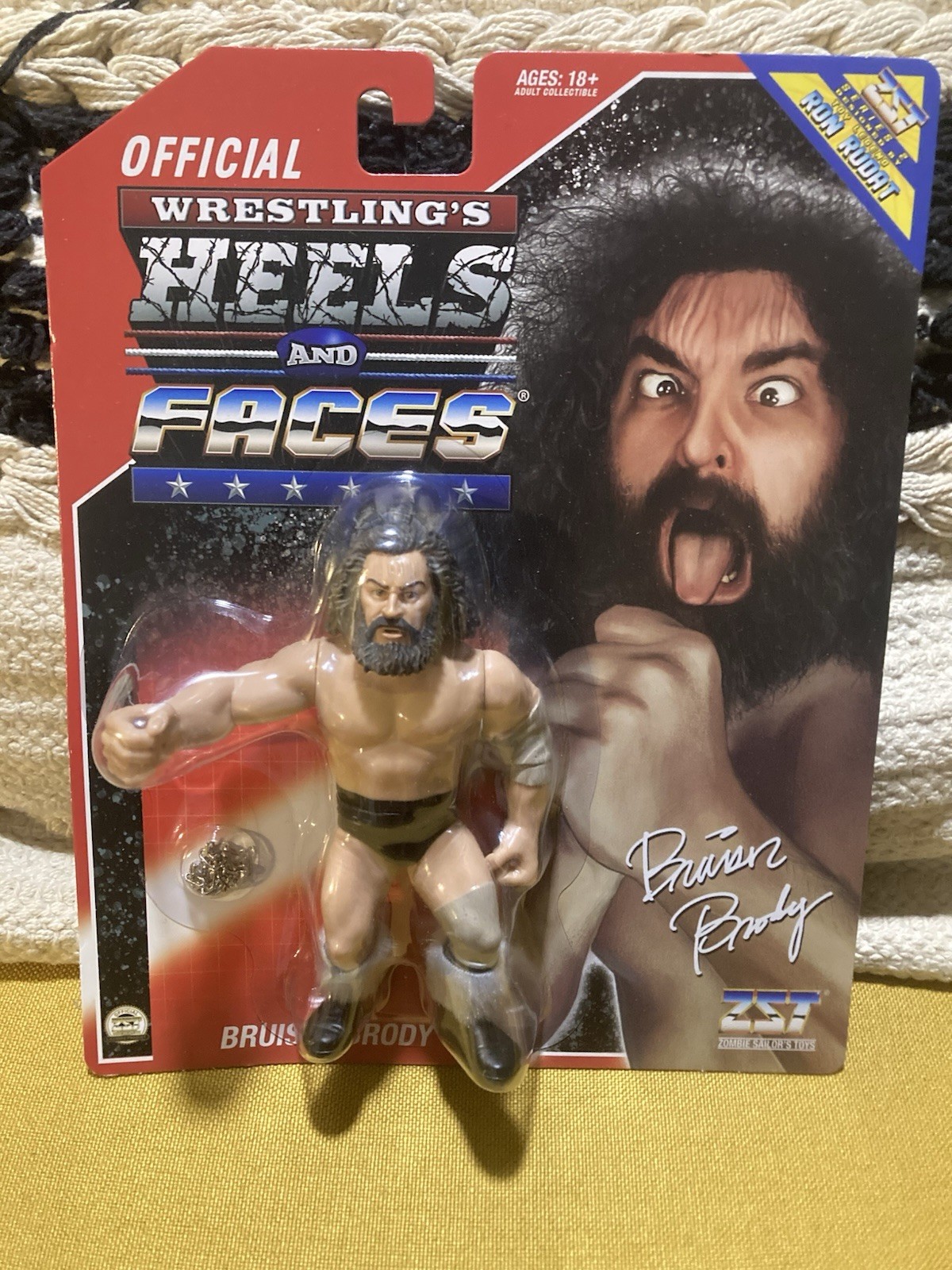 Wrestling’s Heels and Faces Series 2 Bruiser Brody Zombie Sailor’s Toys