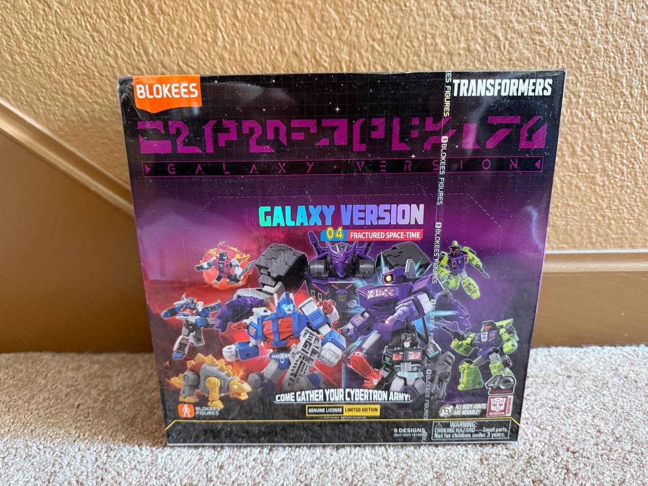 *NEW* GALAXY VERSION 04 FRACTURED SPACE-TIME Blokees Transformers – Model Kits (