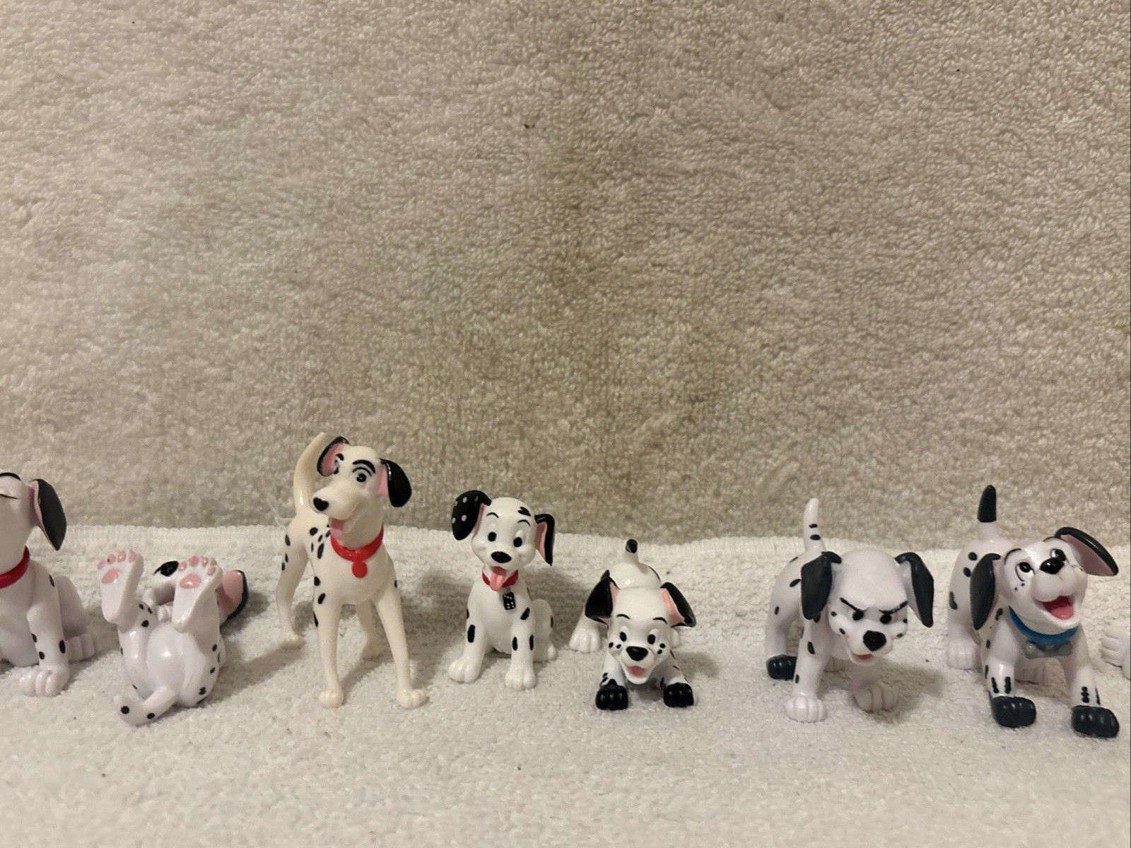 Lot Of 14 Vintage Disney 101 Dalmatians PVC Toys Figures FREE SHIP