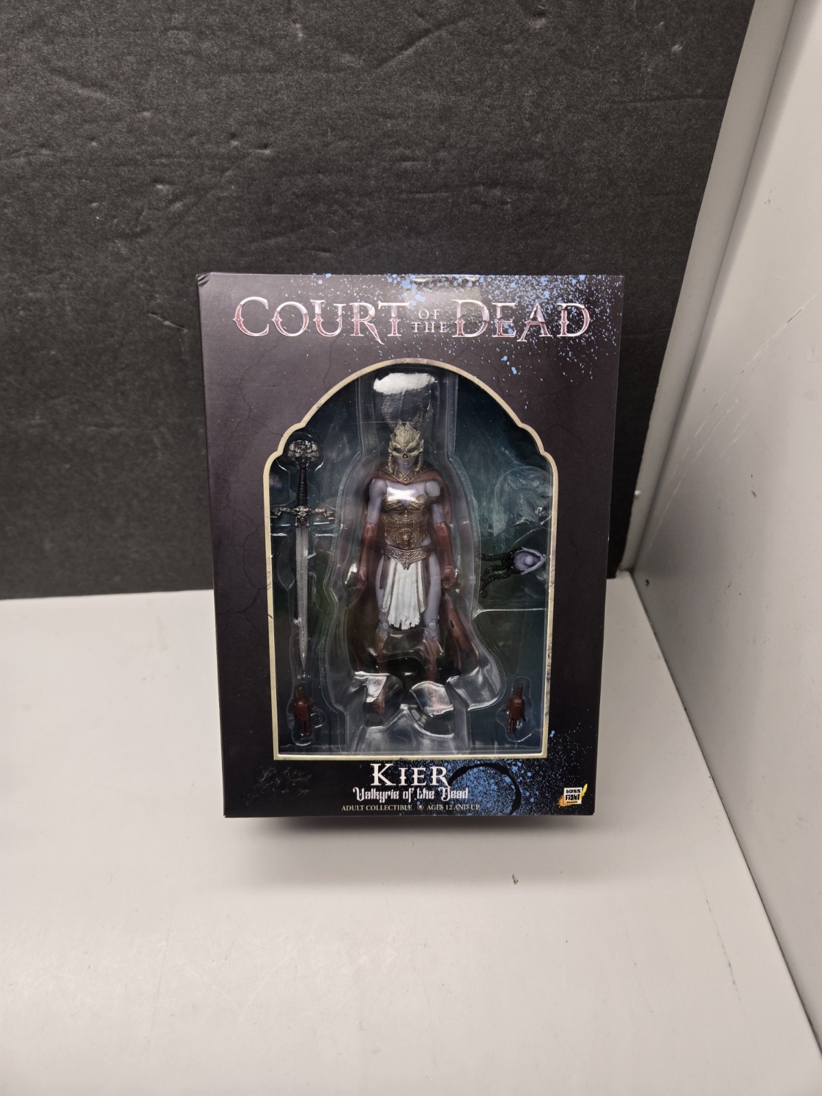 Boss Fight Studios HACKS Court of the Dead Kier Valkyrie of the Dead 4″ Figure