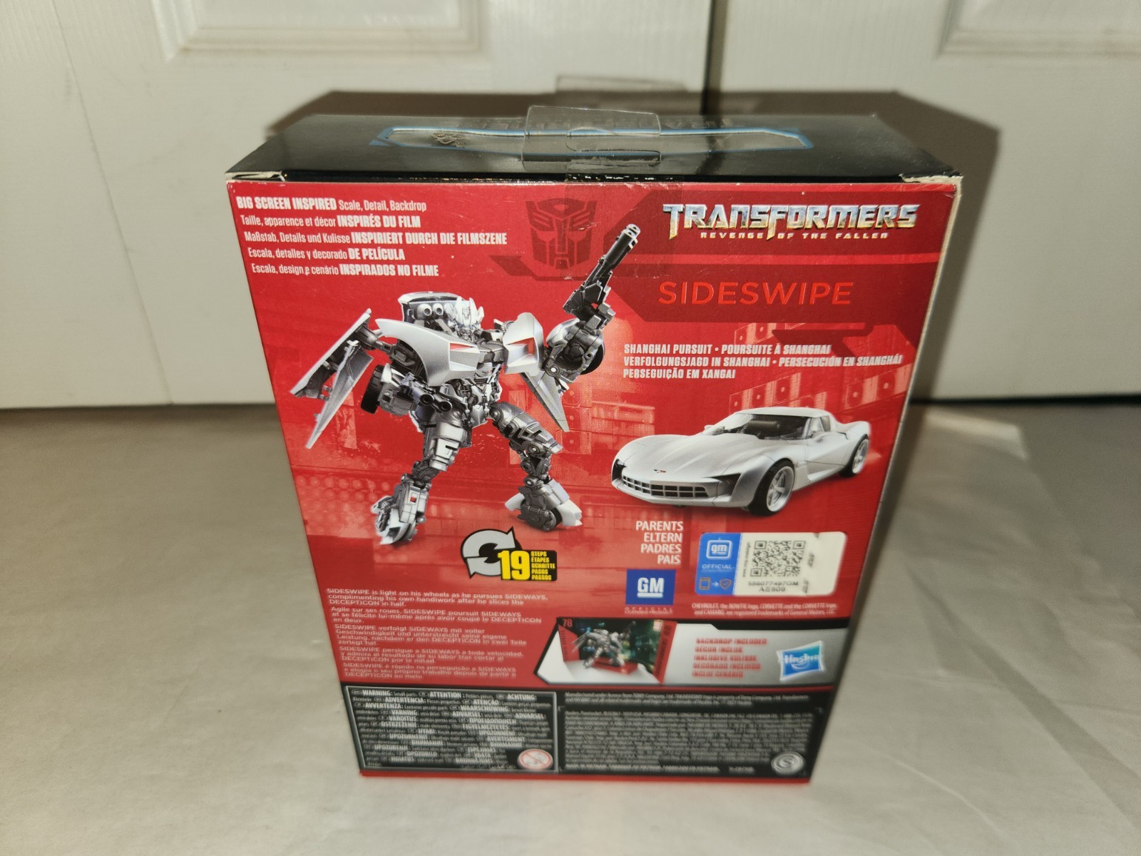 Sideswipe #78 Studio Series Transformers Hasbro GM Corvette 2021 1st Release NEW