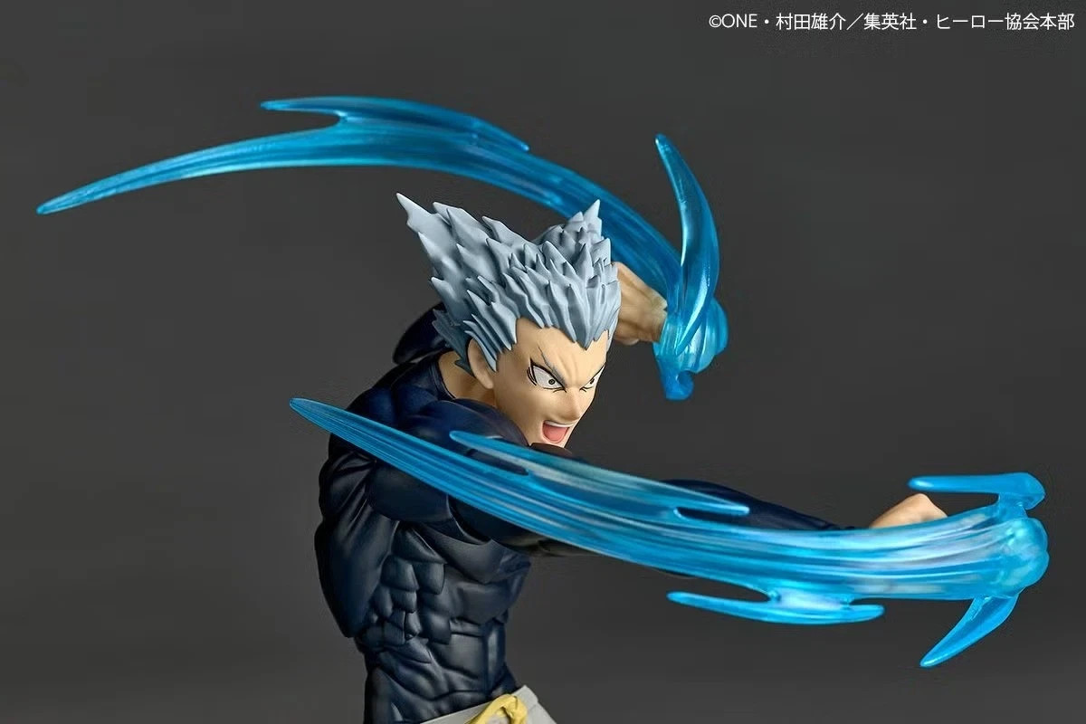 Kaiyodo Revoltech Amazing Yamaguchi One Punch Man Garou Figure w/Bonus In Stock