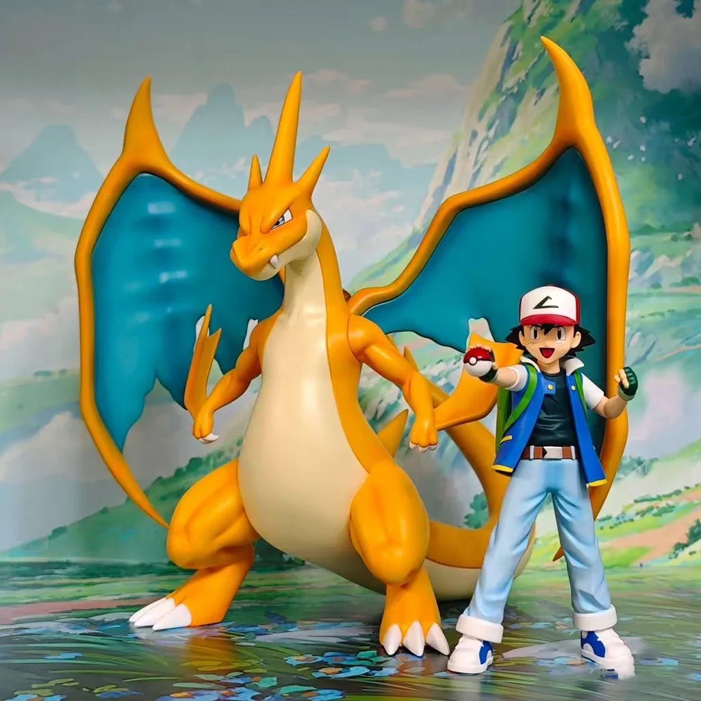 10.5cm/4.14in Pokemon Anime Figure Charizard Y Action Figures Collection Toys