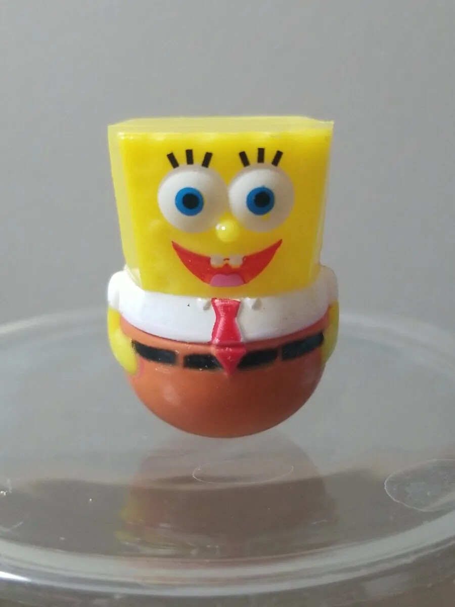 SEALED SpongeBob SquarePants Weeble Wobble Toy Figure 1 1/4″ Choose from list