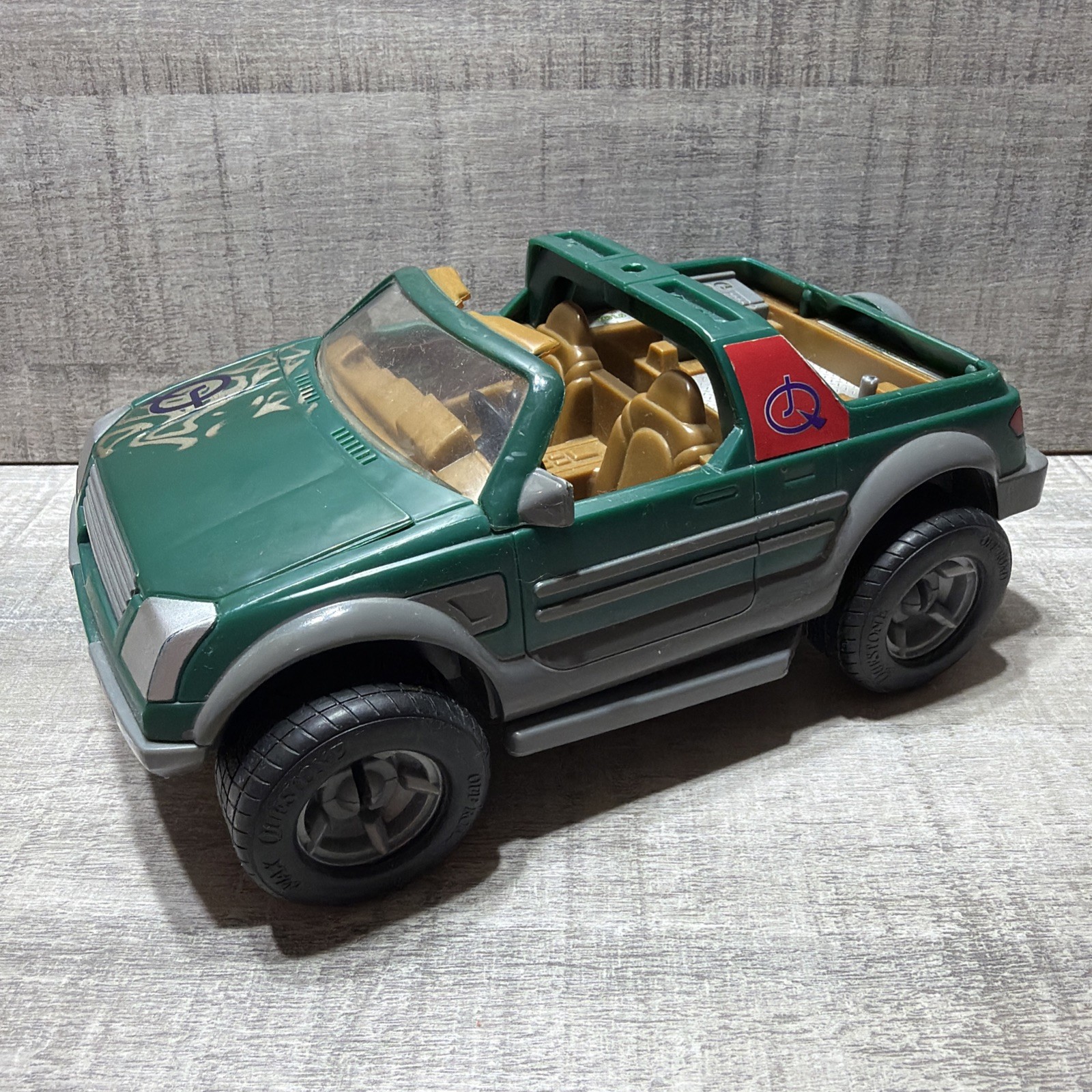 1996 Adventures of Jonny Quest HB LGT 8″ QUEST ROVER INCOMPLETE RARE Free Ship