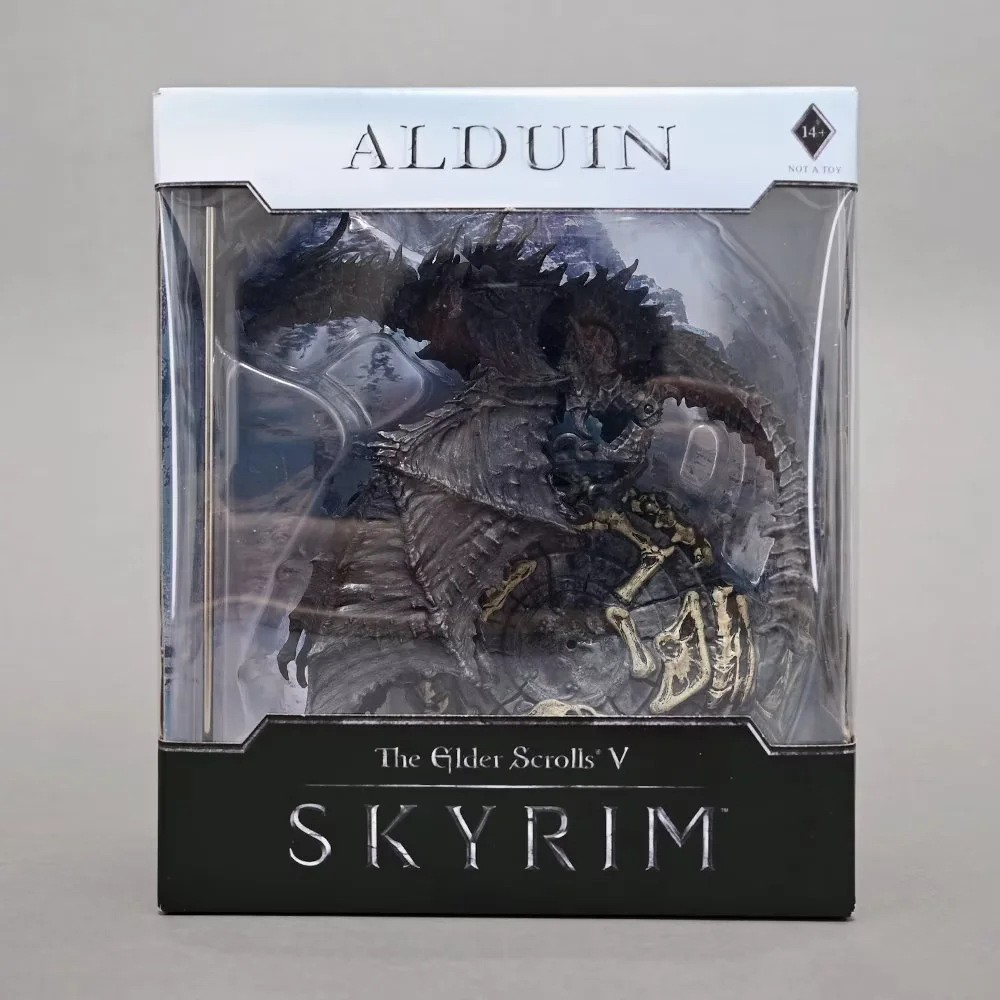 Game of Thrones Skyrim Dragon Figure: Alduin The World-Eater Collectible Statue