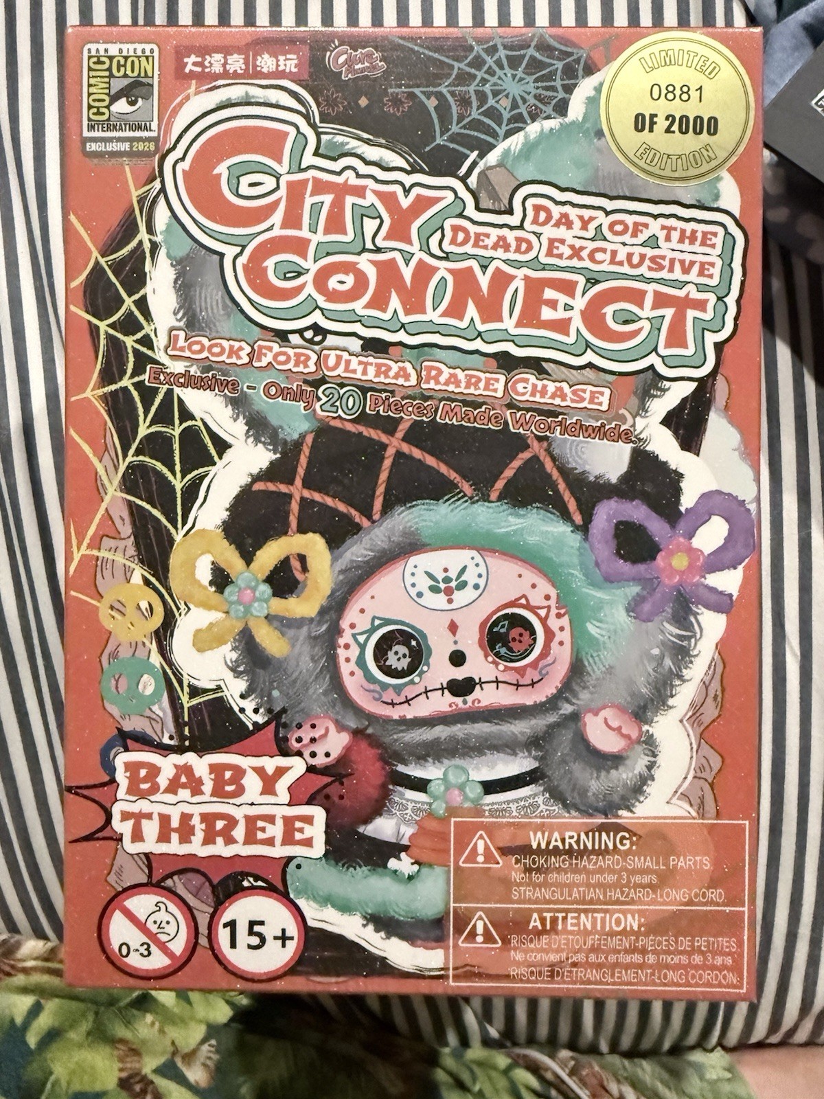 Baby Three City Connect Day of the Dead SDCC 2026 Exclusive LE 0881/2000 Sealed