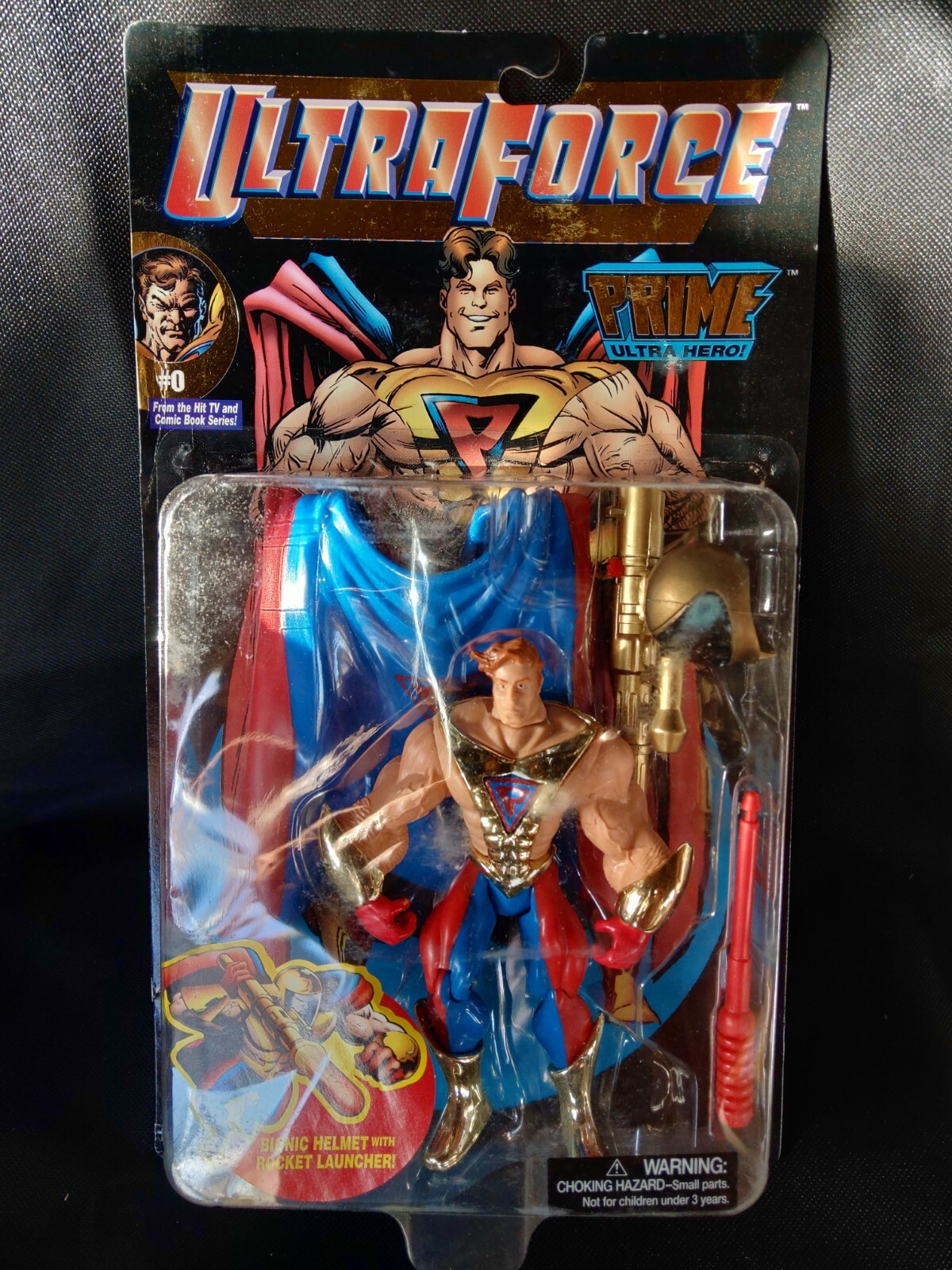 PRIME #0 UltraForce Action Figure BLACK CARD/GOLD FOIL VARIANT Limited to 5000