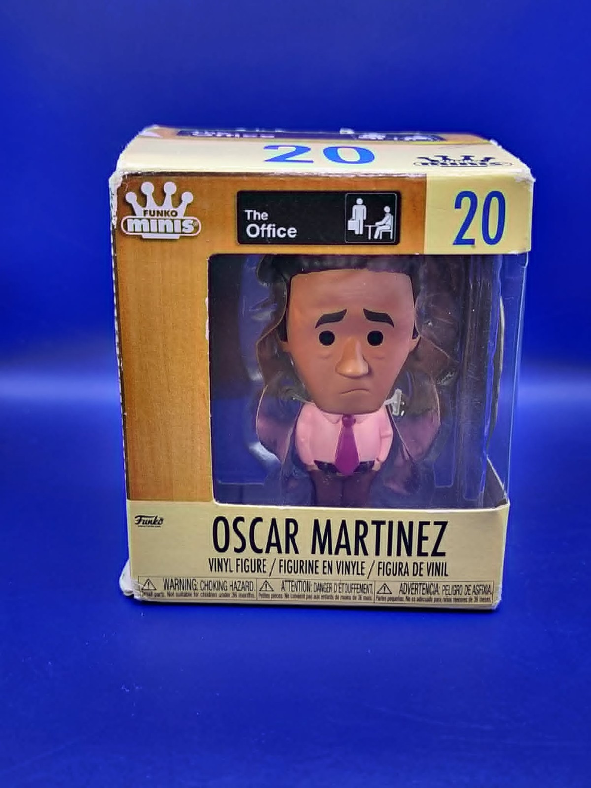 Funko Minis The Office: OSCAR MARTINEZ Vinyl Figure #20 NEW/Sealed