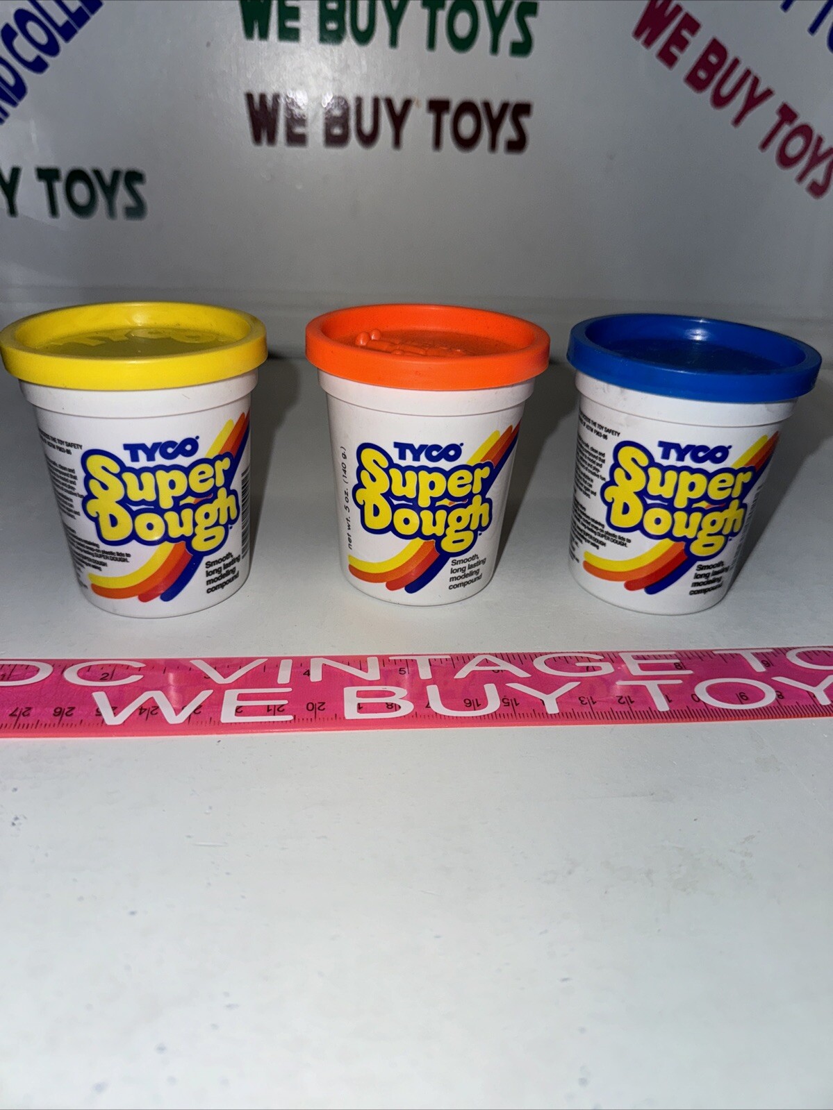 Tyco The Incredible Crash Dummies 1991 Tyco Dummy Dough Super Dough L@@K 🔥