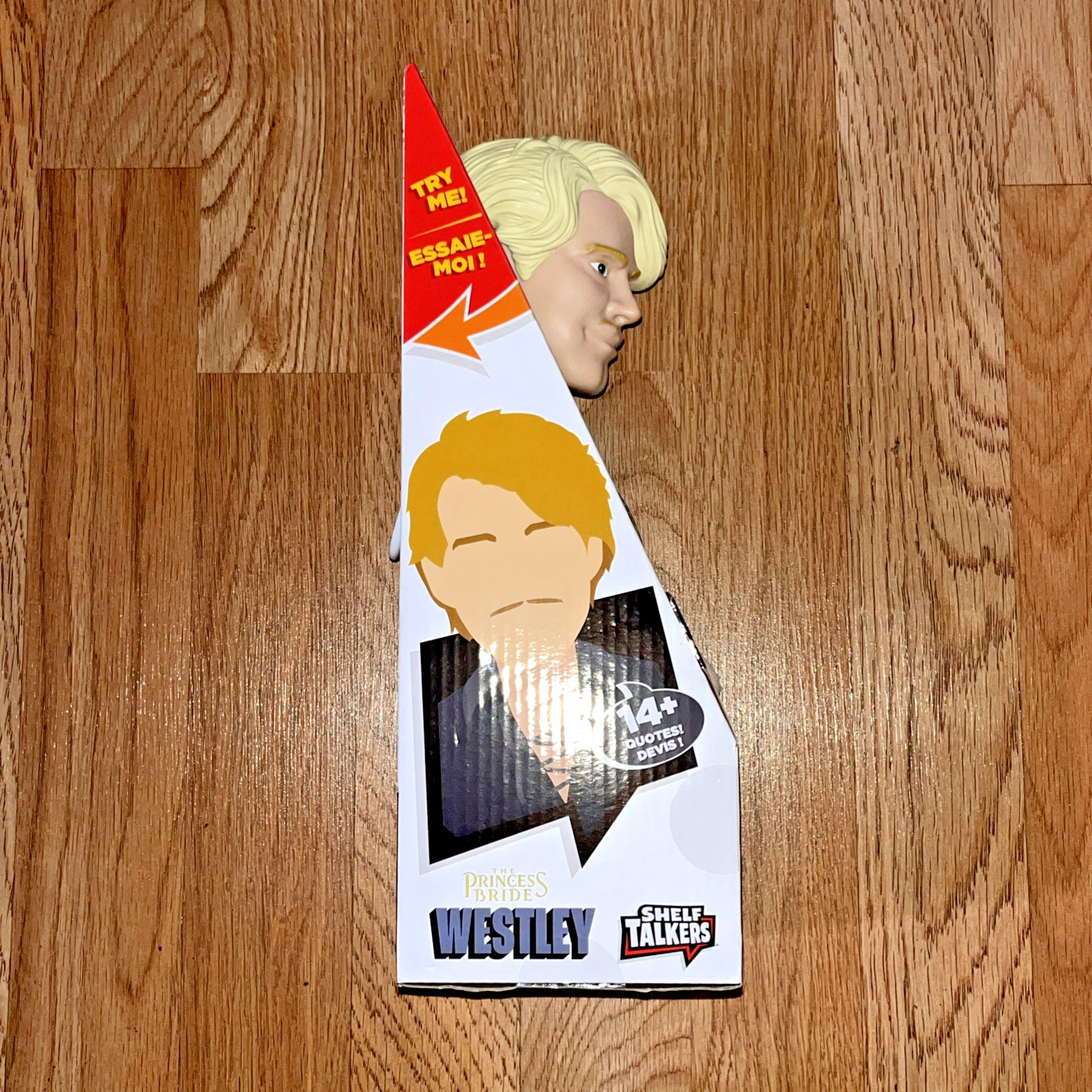 Westley Shelf Talkers The Princess Bride Talking Doll Jakks Pacific 14+ Quotes