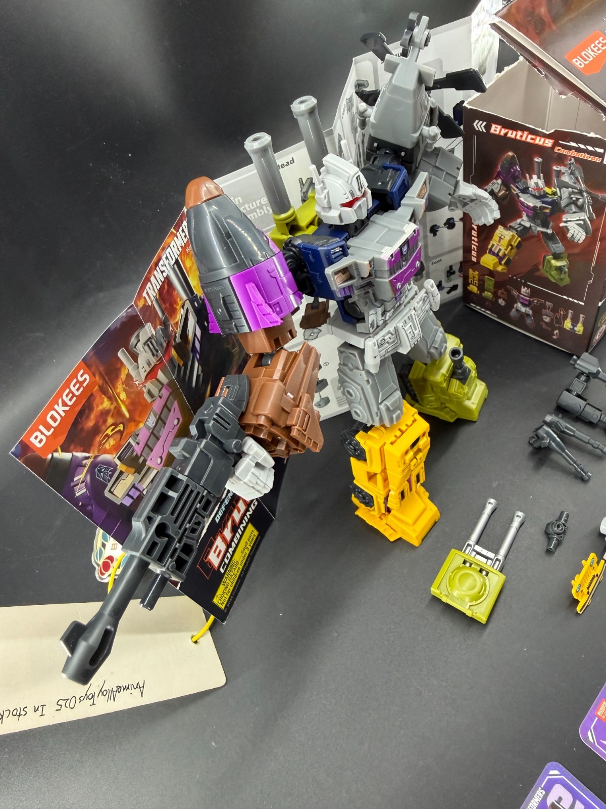 Blokees Transformers Defender Version – Bruticus Complete Set with Vehicles USA