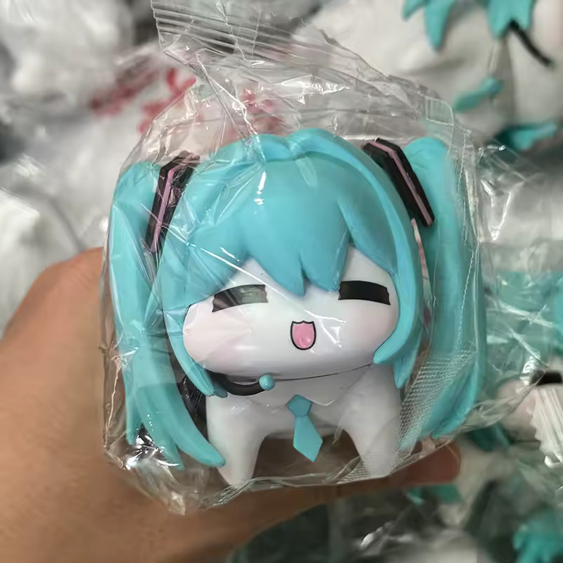 7cm Hot Doro Hatsune Miku Action Figures Q Version PVC Anime Model Figures