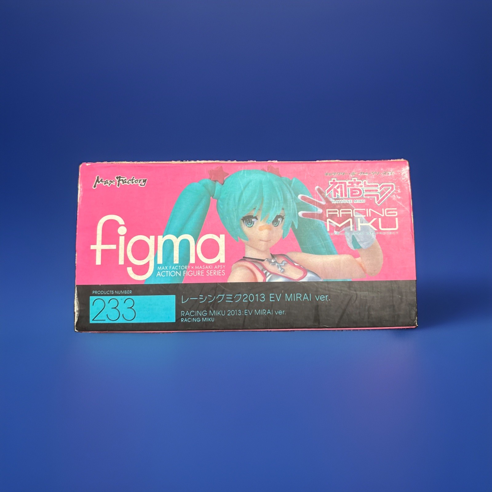 Hatsune Miku -Racing Miku 2013 – EV MIRAI ver. Figma 233 Max Factory Rare