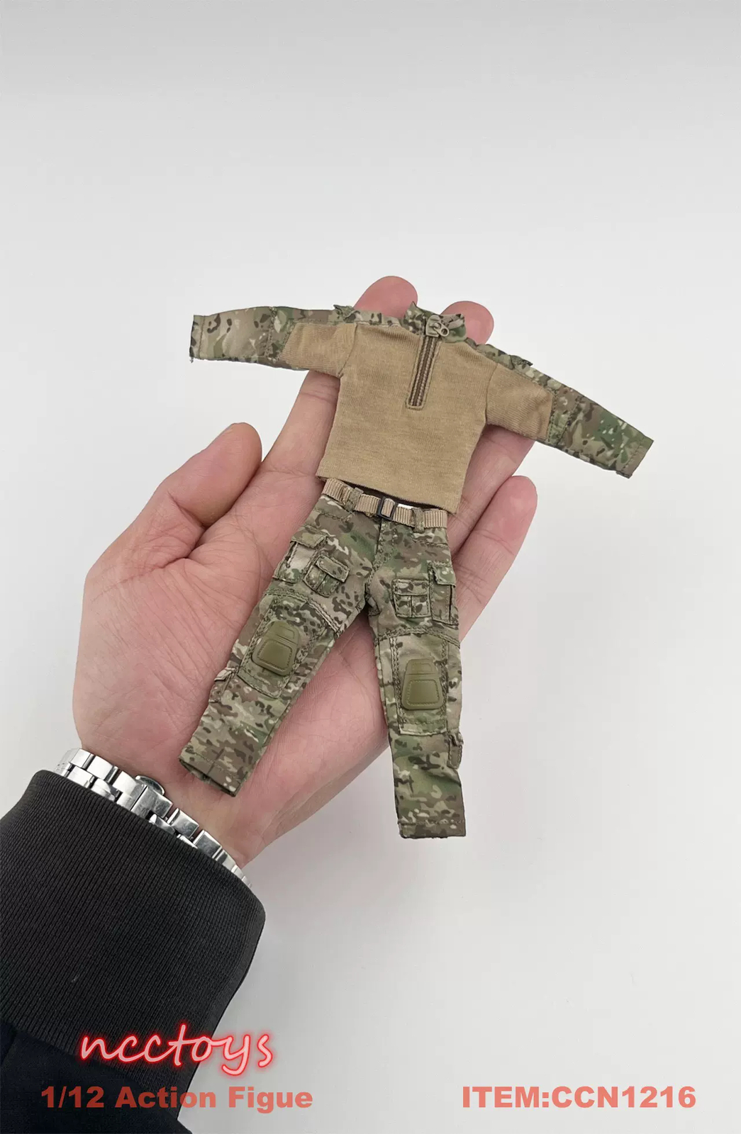 1/12 scale Army Combat Camo Uniform For 6” Mezco ANT Figure MixMax Marvel ❶USA❶