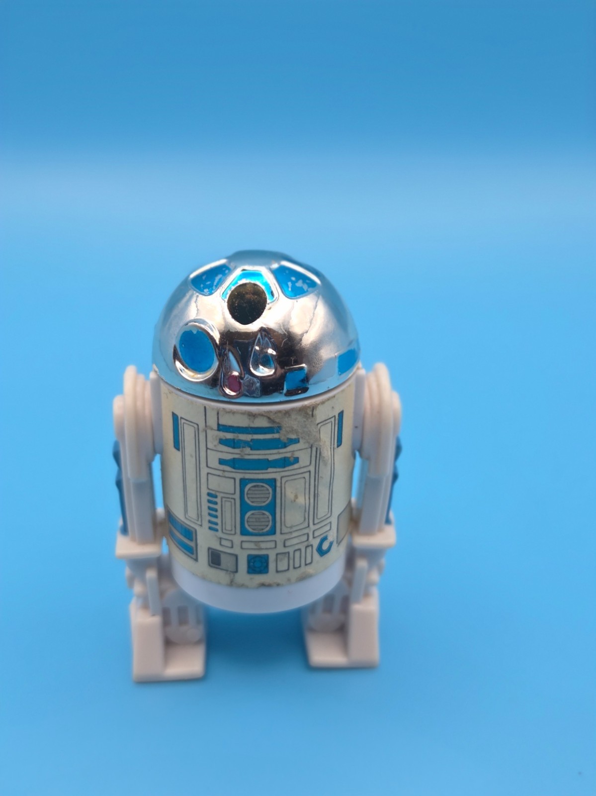 Vintage Kenner Star Wars POTF R2-D2 Pop-Up Lightsaber Figure No Saber 1985