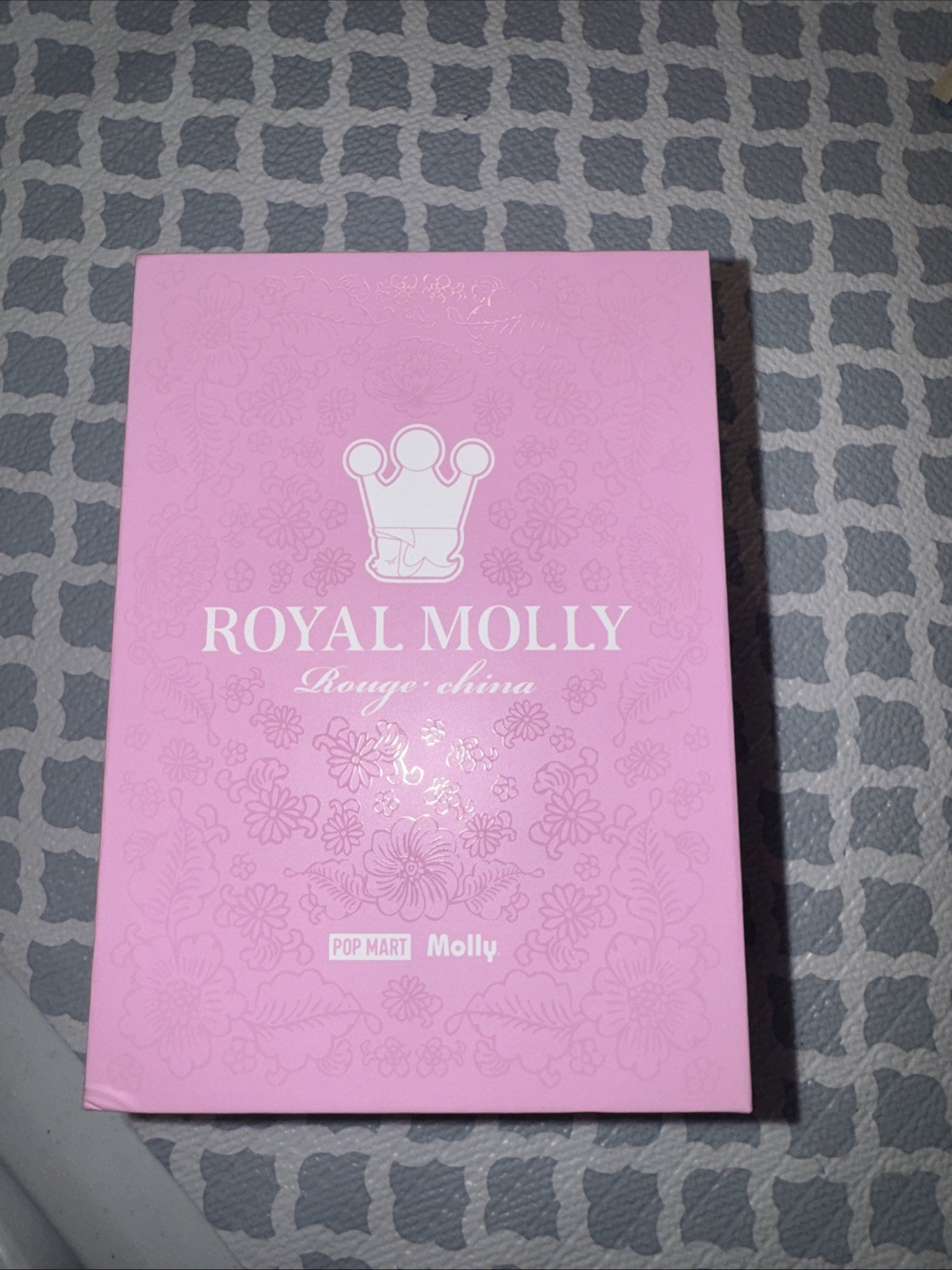 Authentic Pop Mart Mega Royal Molly 100% Rouge. Open Not Sealed