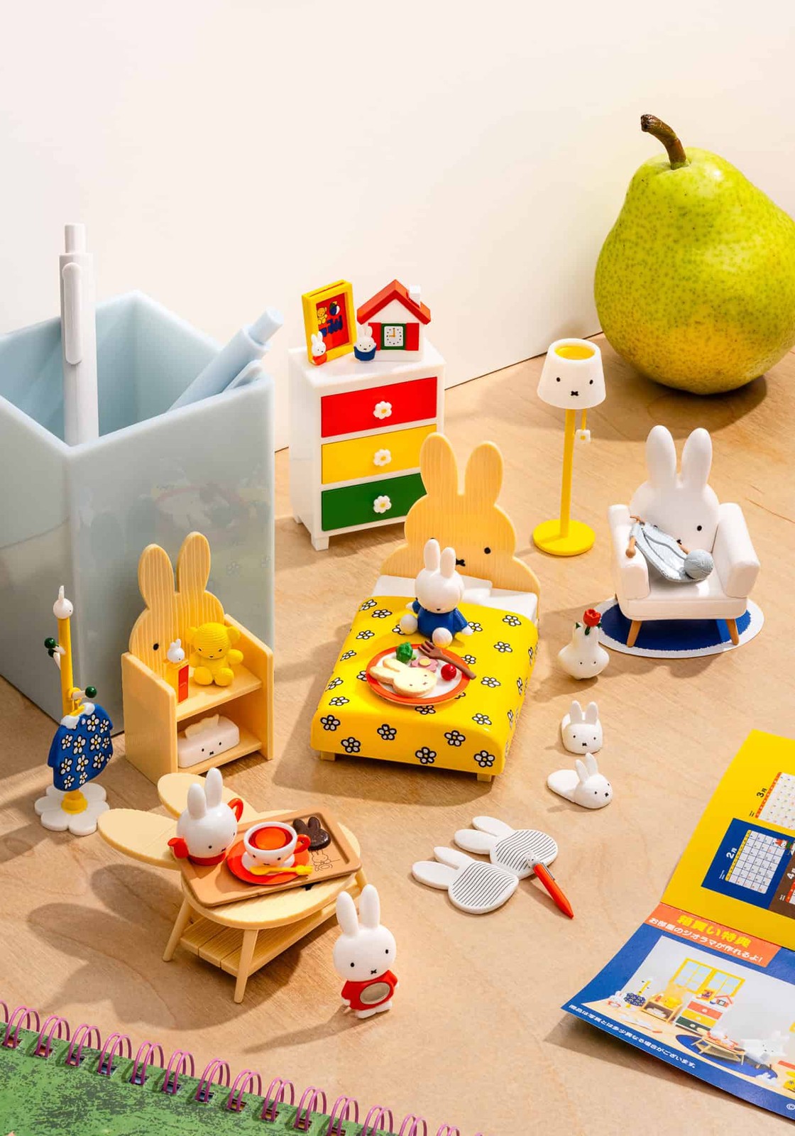 Re-Ment Miffy Room Miniature (1 Random Blind Box Figure) 08503