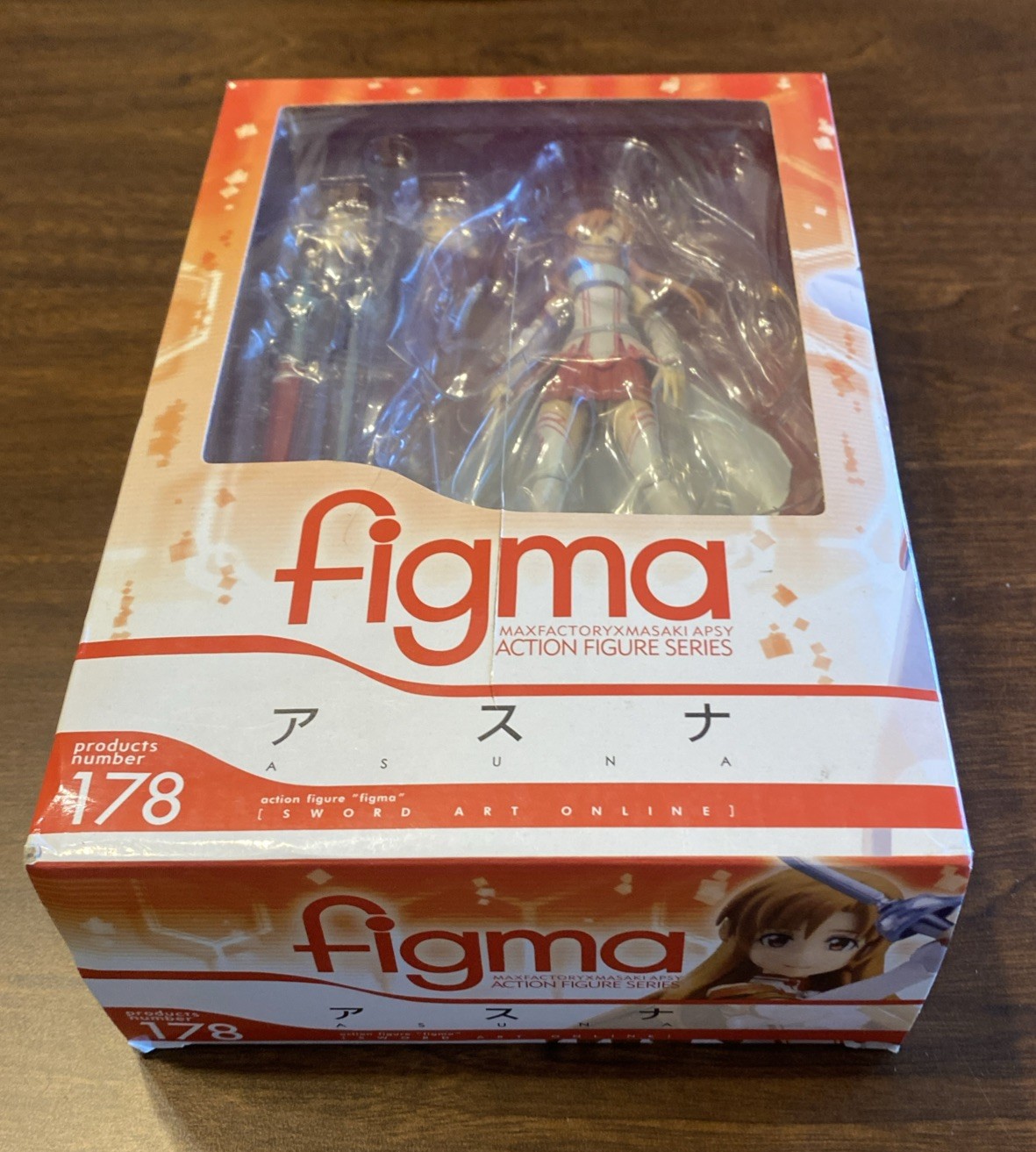 Asuna figma 178 SAO Sword Art Online Action Figure Max 2015