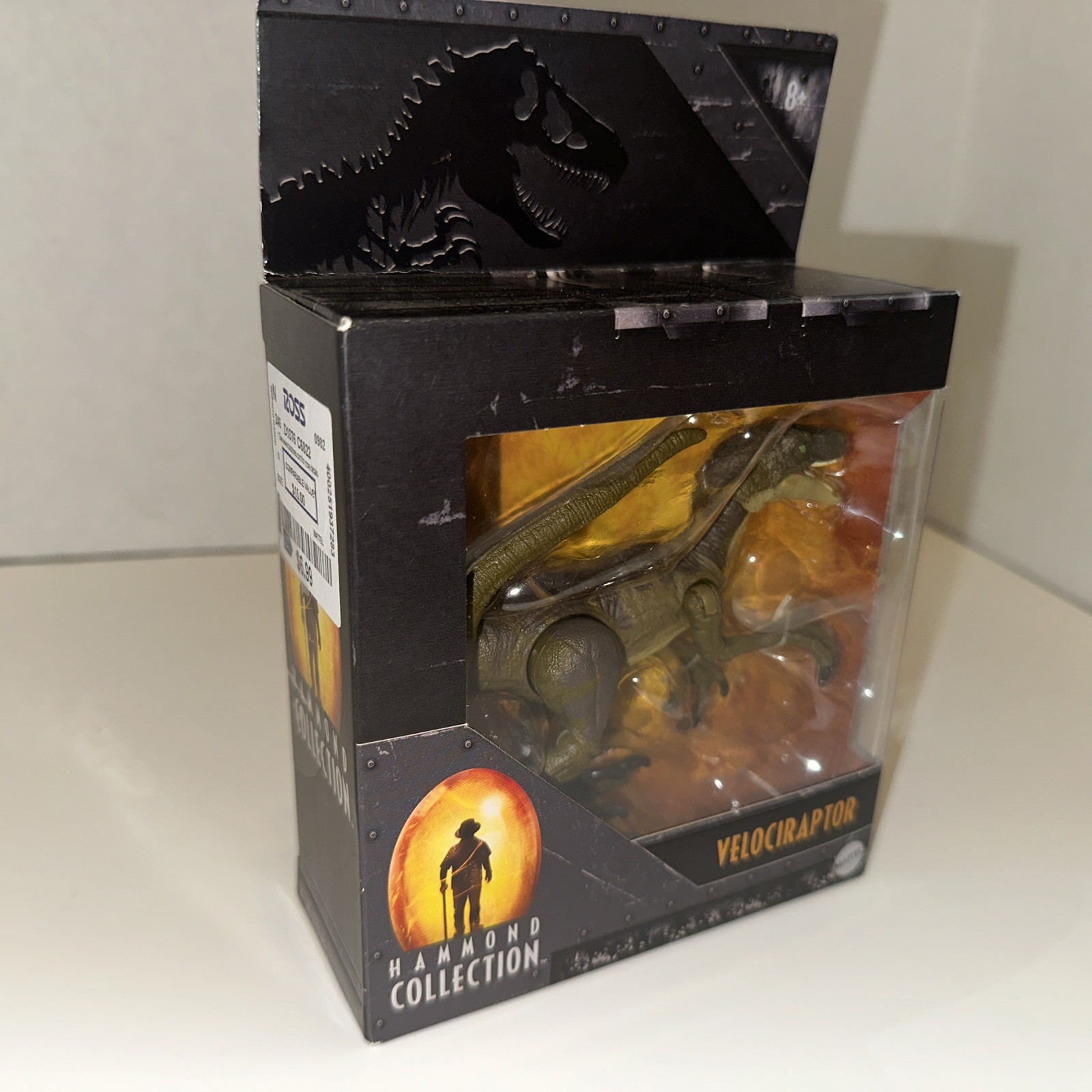 Jurassic Park Hammond Collection Velociraptor 1993 Movie Figure Mattel HFG56 NEW
