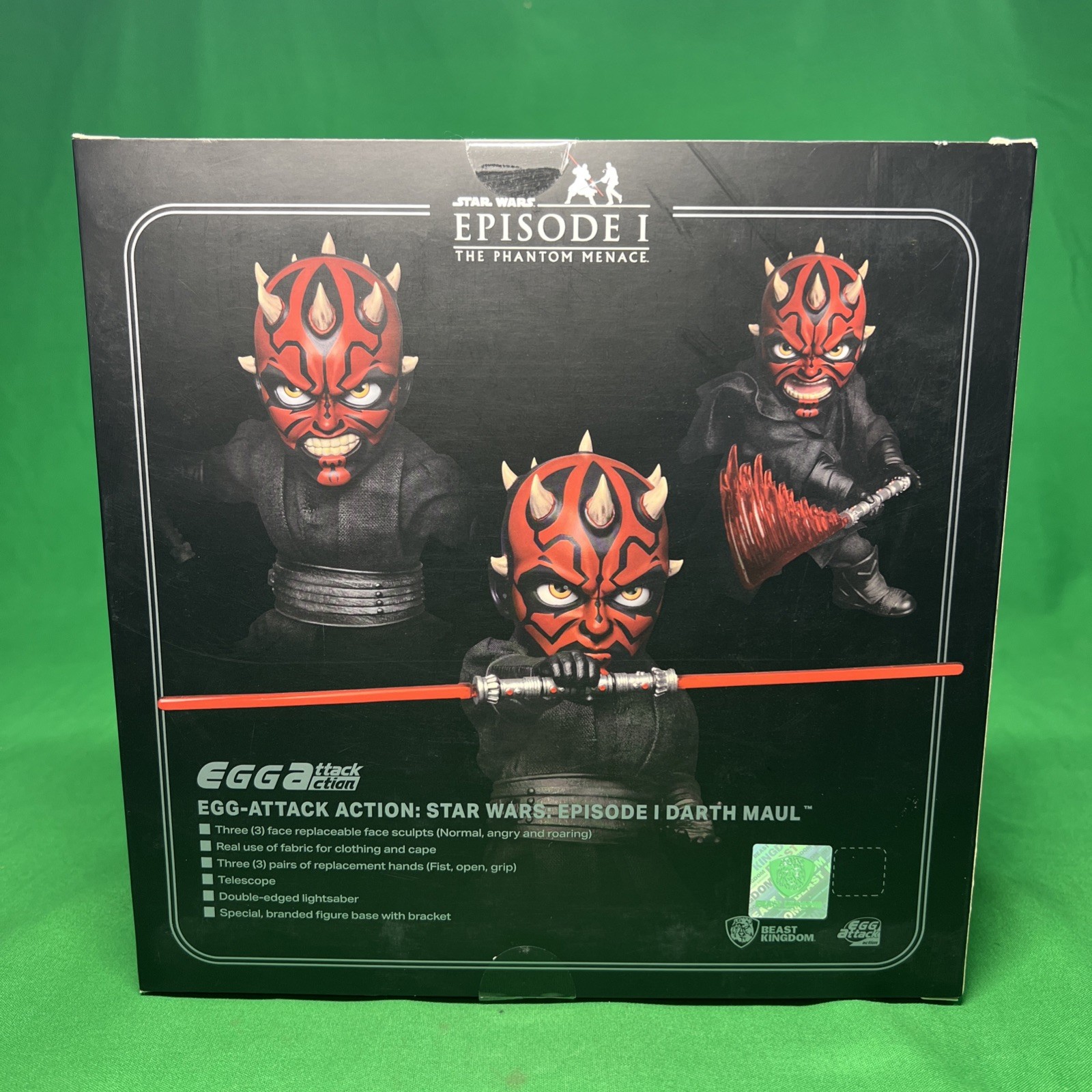 BEAST KINGDOM Darth Maul – Star Wars Action Figure – Egg Attack Action EAA-095