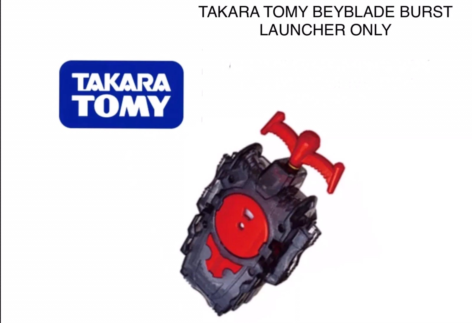 Takara Tomy Beyblade Burst Black and Red String / Bey Launcher Left Spin USA