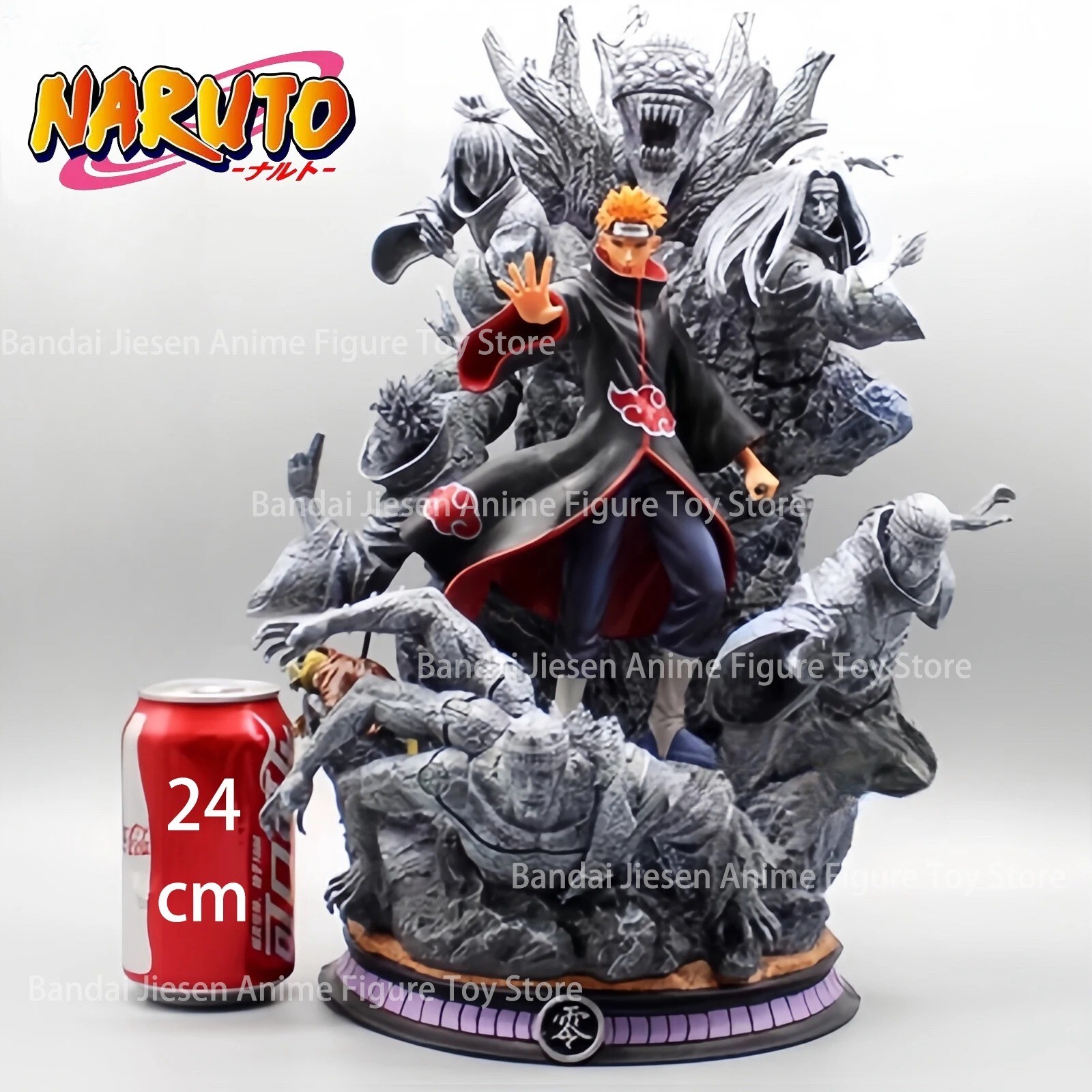 Naruto Shippuden Pain Akatsuki PVC Figurine 24 cm With Stand