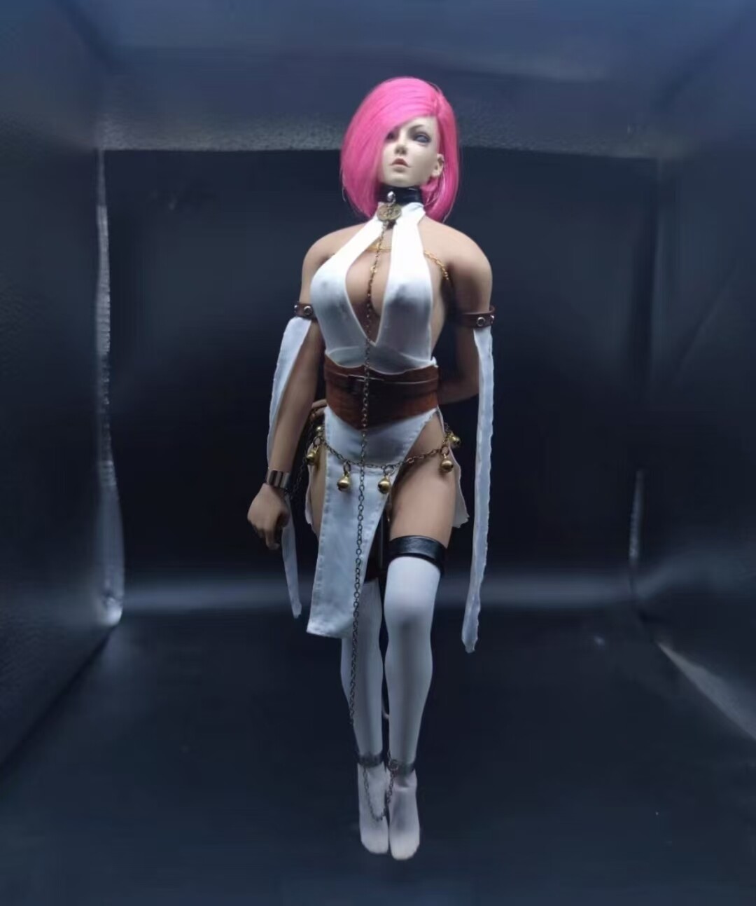 1/6 Scale Female White Queen Bondage Set Model For 12″ Action Figure Body