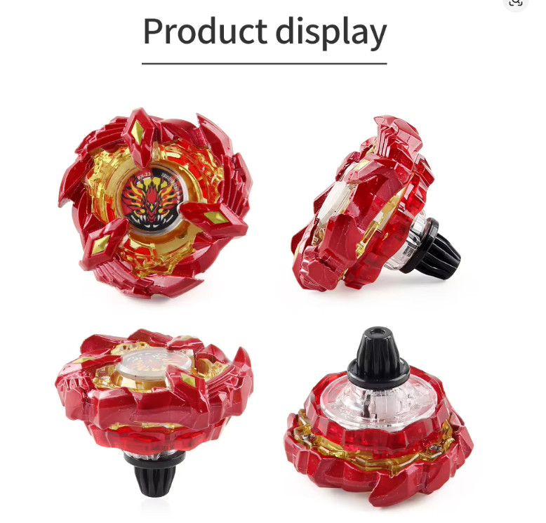 TopGyro X BX-23 Phoenix Wing Bey Battle Top w/ Launcher Spinning Toy Set