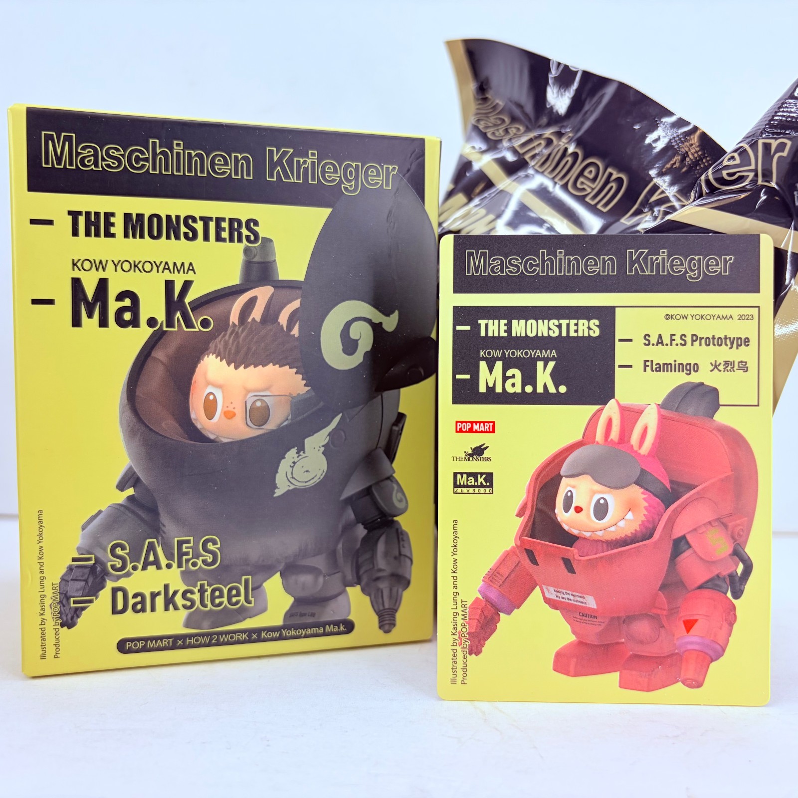 POP MART x The Monsters Kow Yokoyama Ma.K. Figure – S.A.F.S Prototype Flamingo