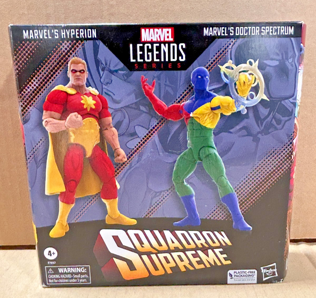 Marvel Legends Squadron Supreme 6″ Figure 2-Pack Hyperion & Dr Spectrum