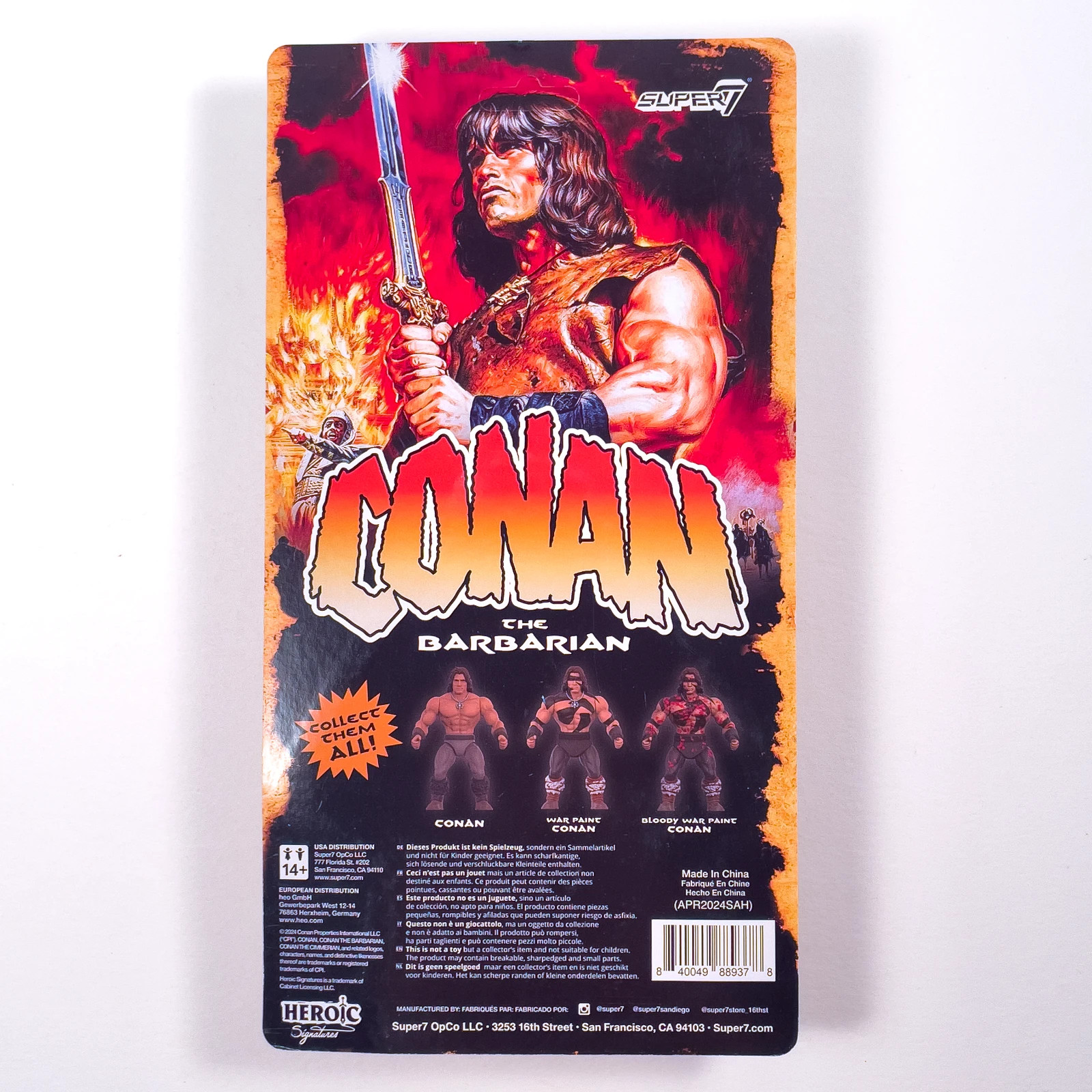 Conan The Barbarian – 5.5 inch – Vintage – Wave 2 – ReAction – Super7 – 2024