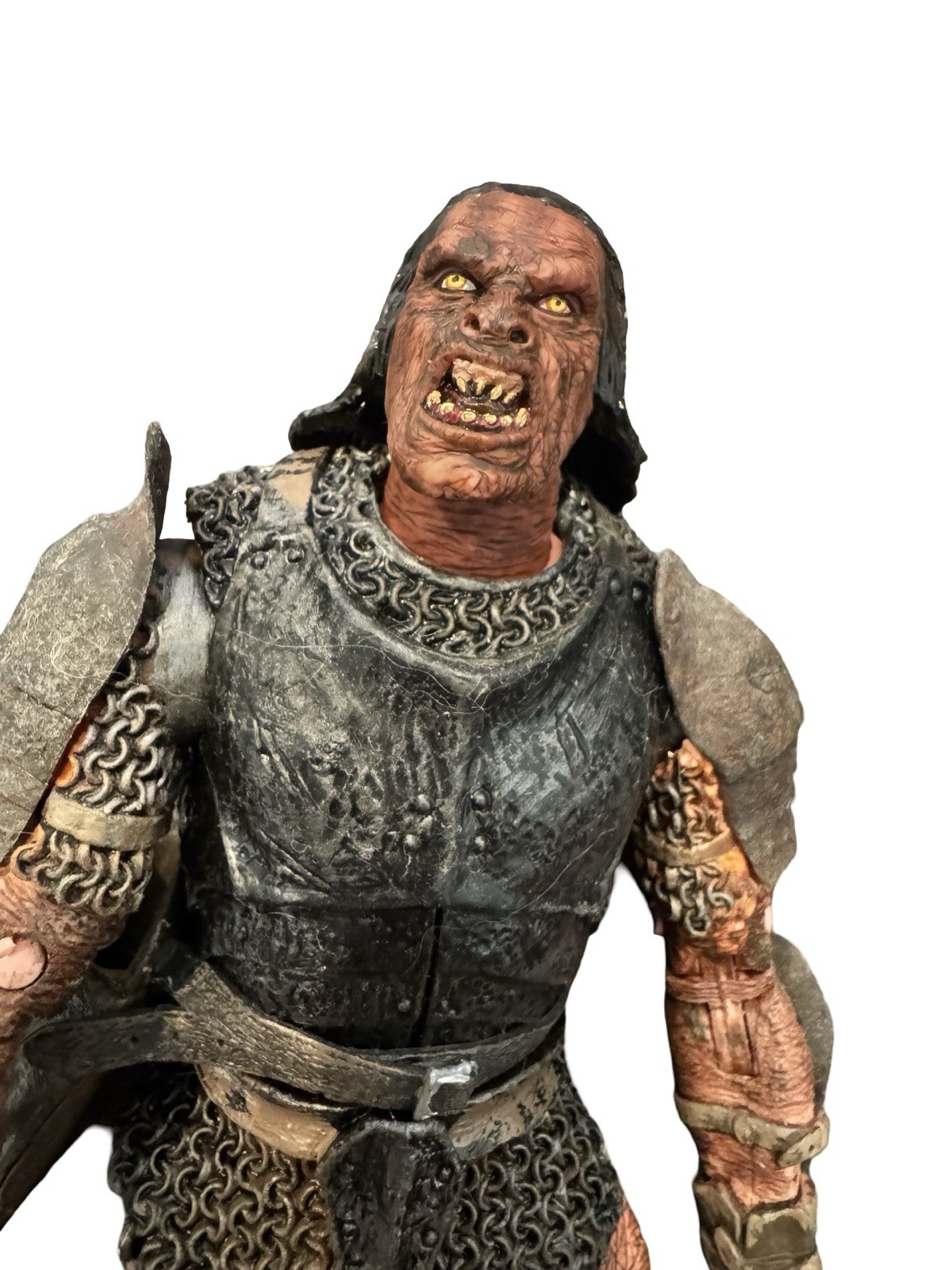 2003 Lord of The Rings Return of the King CROSSBOW URUK-HAI Action Figure