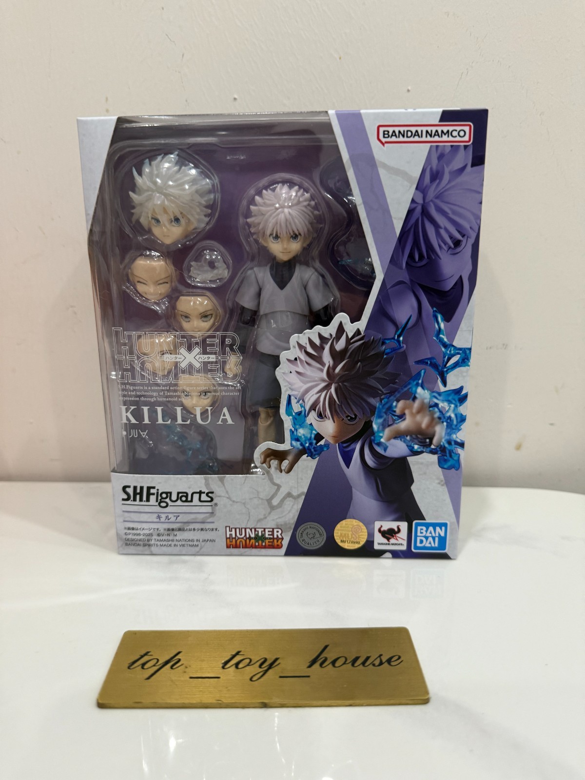 Bandai S.H.Figuarts “Hunter X Hunter” Killua Action Figure Toy In-Stock New